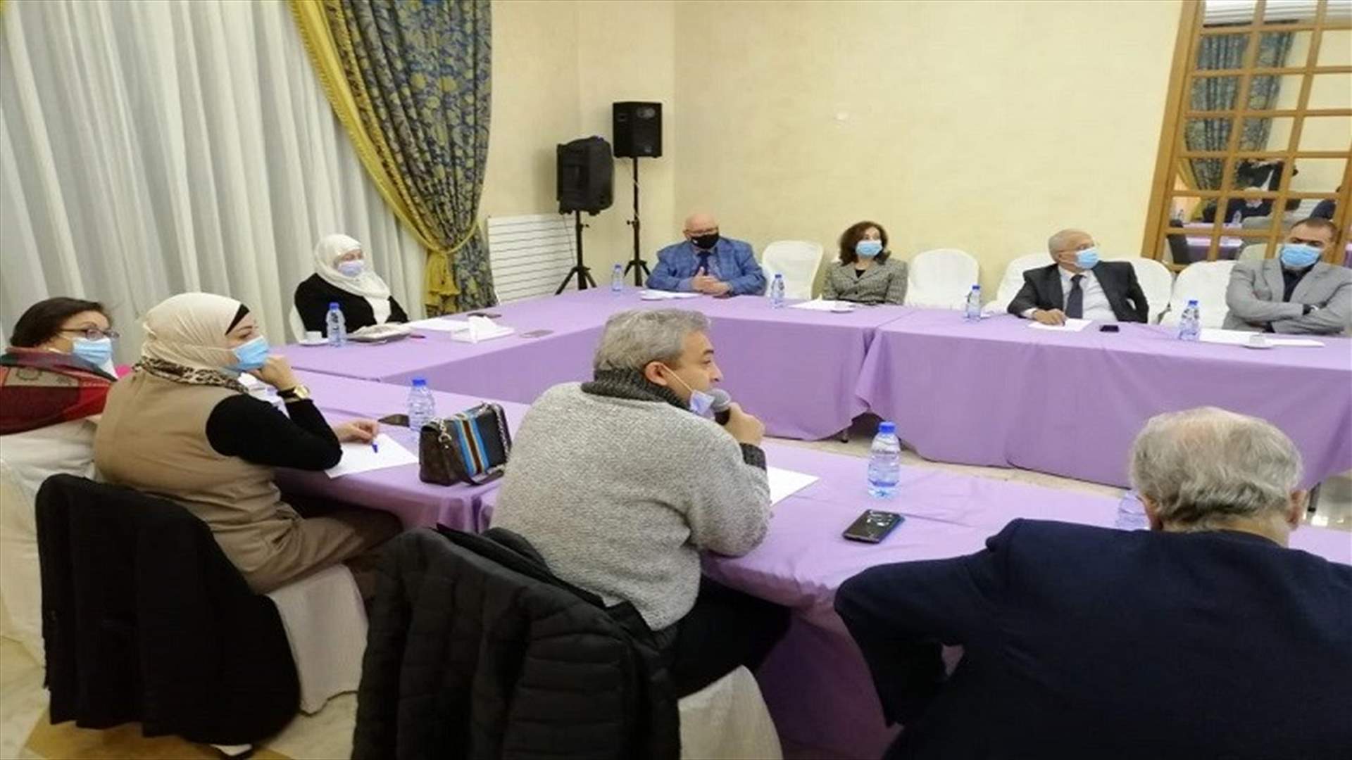 اللقاء التشاوري الصحي انعقد في مجدليون: متابعة جهوزية القطاع بمواجهة كورونا وتحضيره لمرحلة اللقاحات