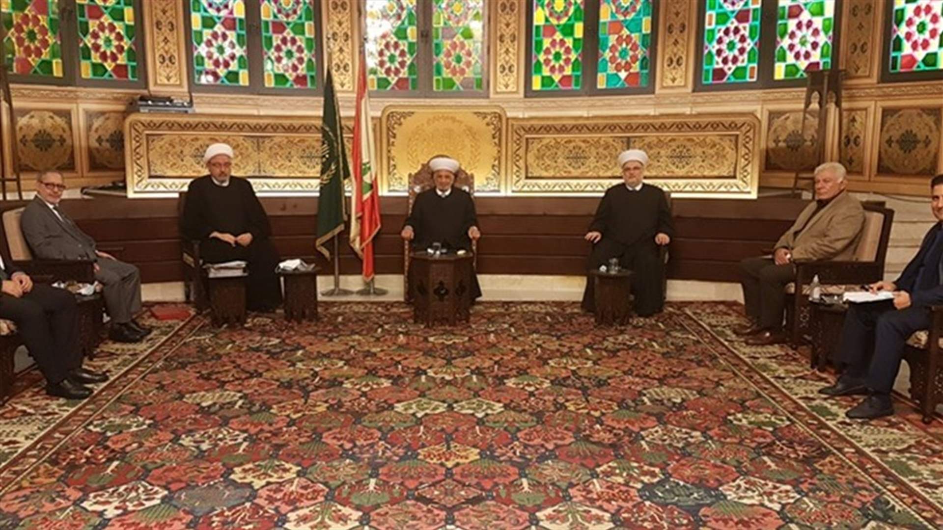 اجتماع لمجلس القضاء الشرعي الأعلى برئاسة دريان