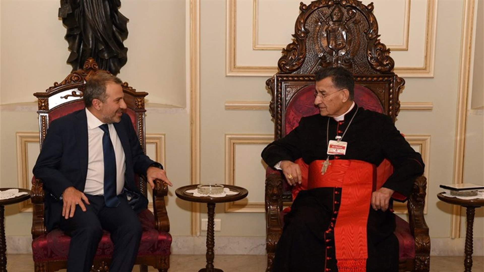 Bassil from Bkerke: New government should be able to achieve reforms