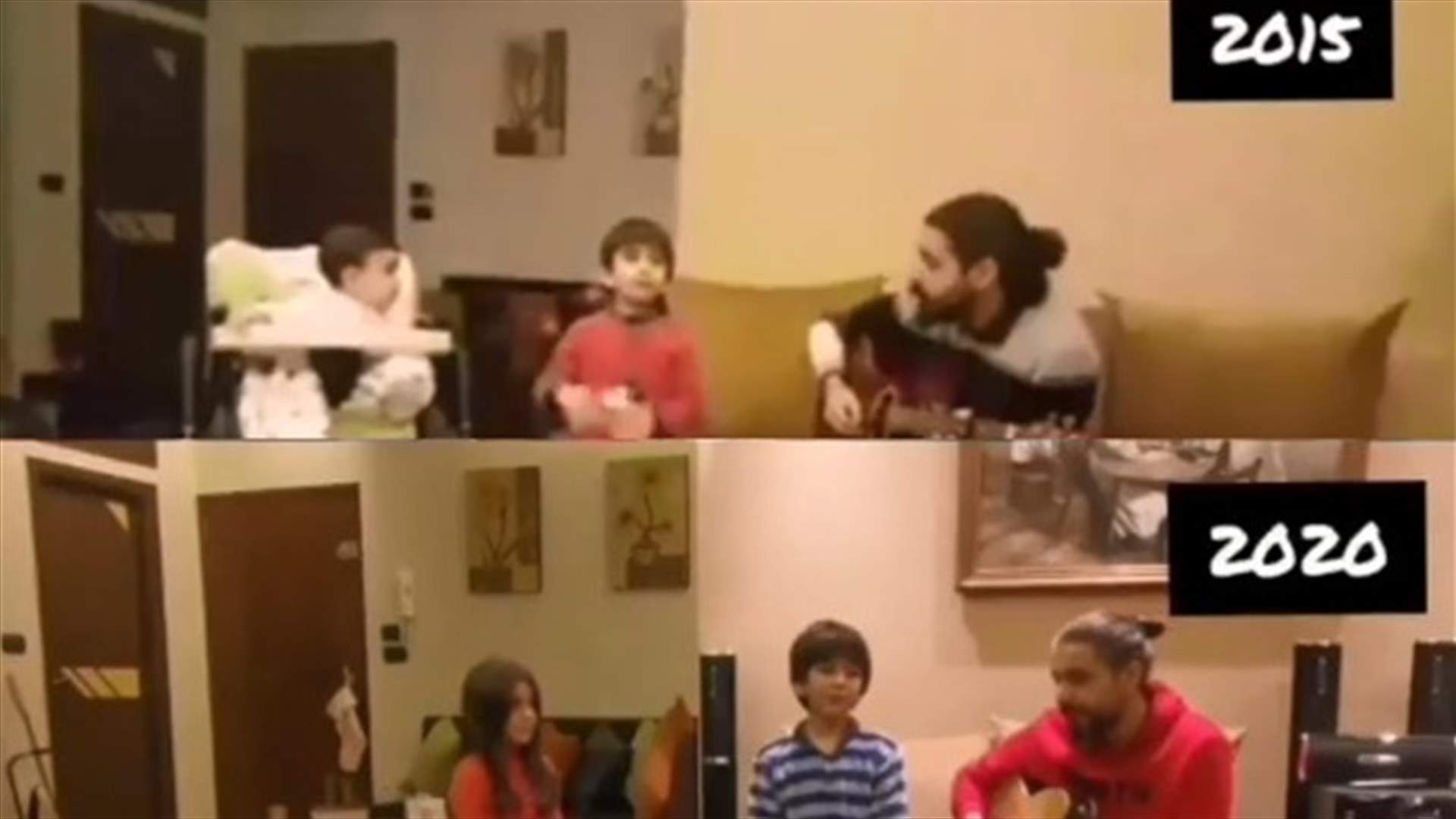 أجواء ميلادية في منزل جاد بو كرم.. ماذا اختلف بين 2015 و2020؟ (فيديو)