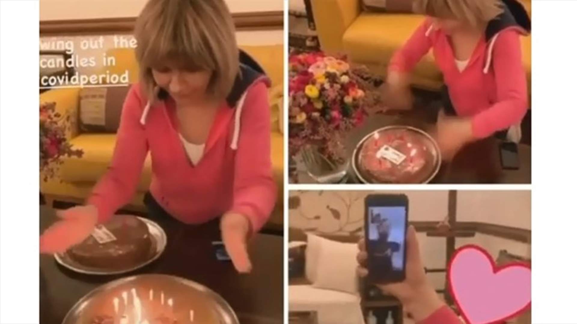 ابن هيام ابو شديد يحتفل بعيد ميلادها عن بُعد.. "الفرح يفوز بوجود العائلة"  (فيديو)