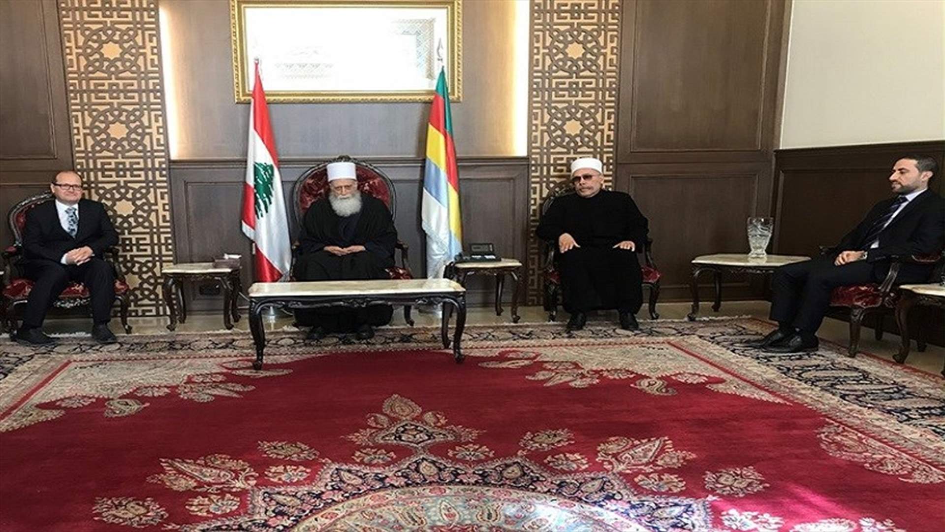 شيخ العقل: ما نعيشه يستدعي من المسؤولين أقصى درجات الحكمة والالتفات الى المصلحة العامة