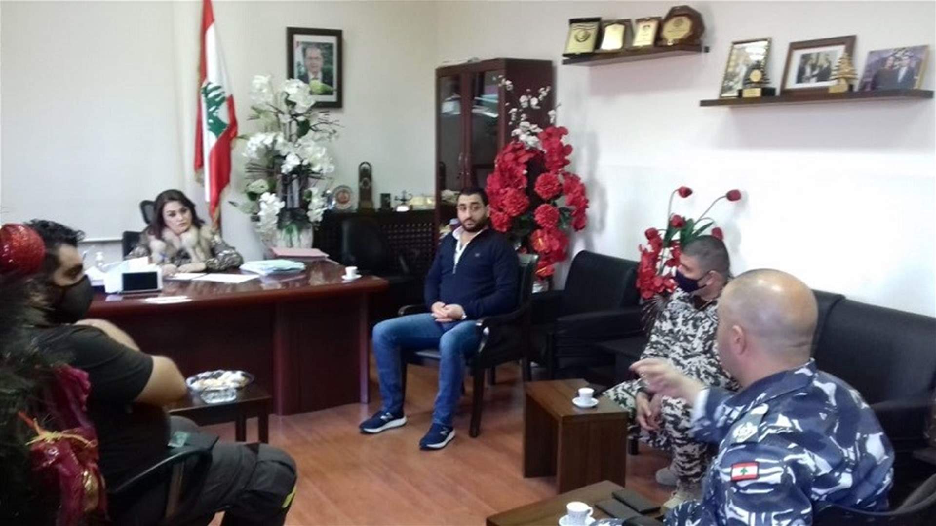 قائمقام جبيل اكدت جهوزية الخطة الامنية في فترة الاعياد والمحافظة على شروط السلامة العامة