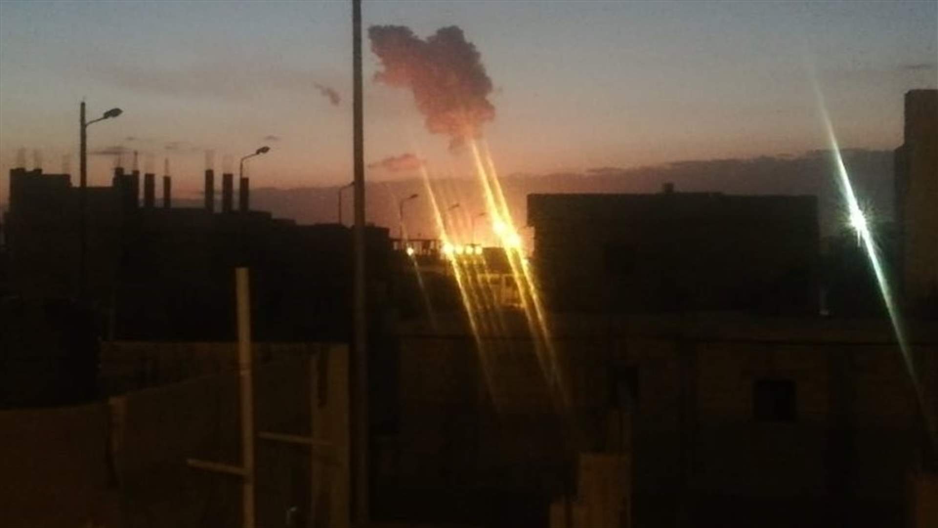 انفجار في أنبوب لنقل الغاز في سيناء