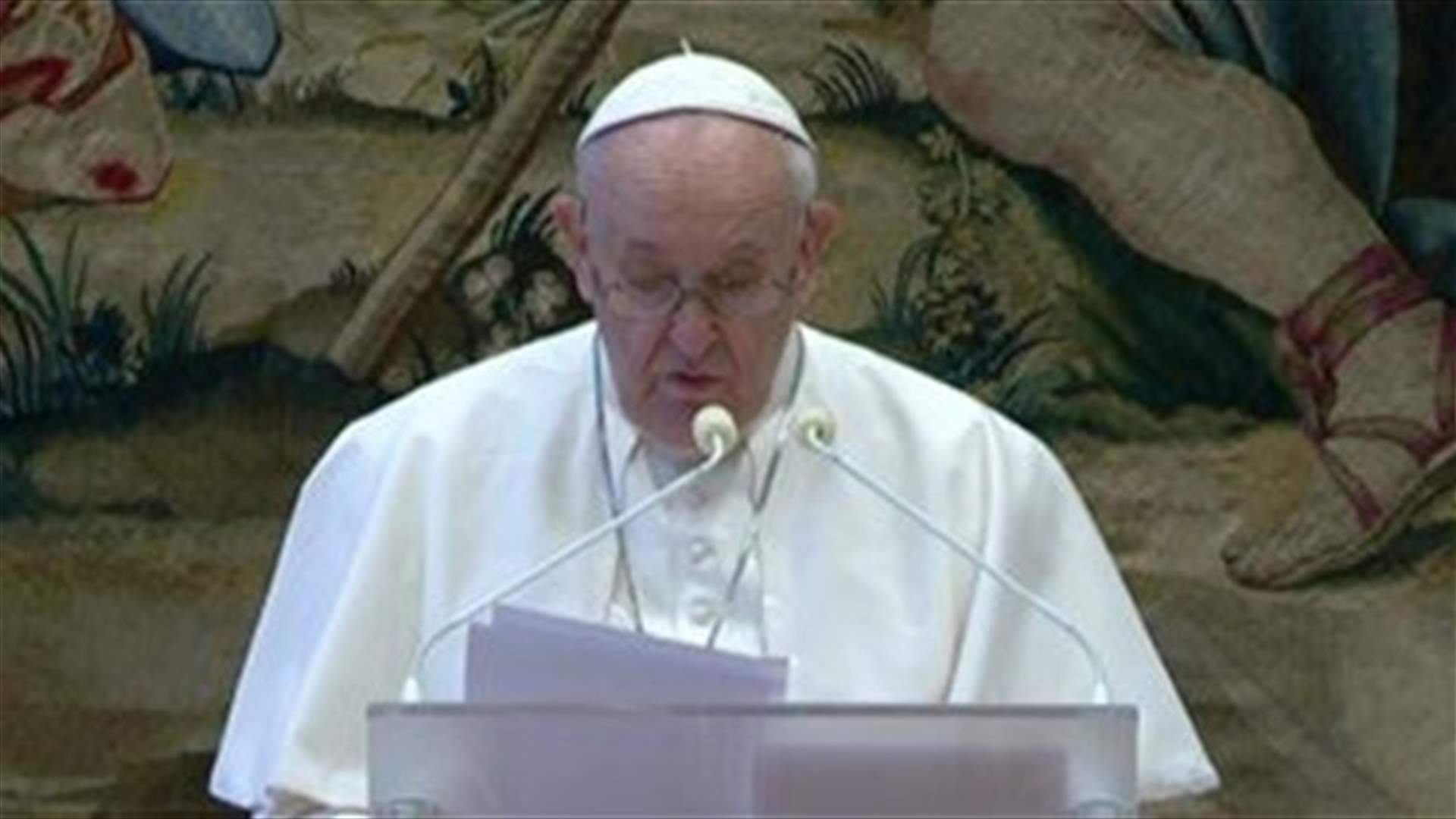 In Christmas message curbed by Covid, pope calls on nations to share vaccines