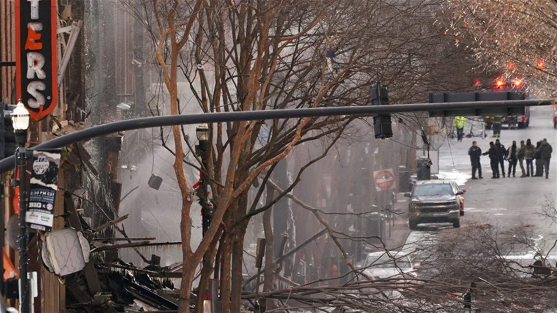 الشرطة الأميركية تبحث عن أدلة في انفجار مدينة ناشفيل