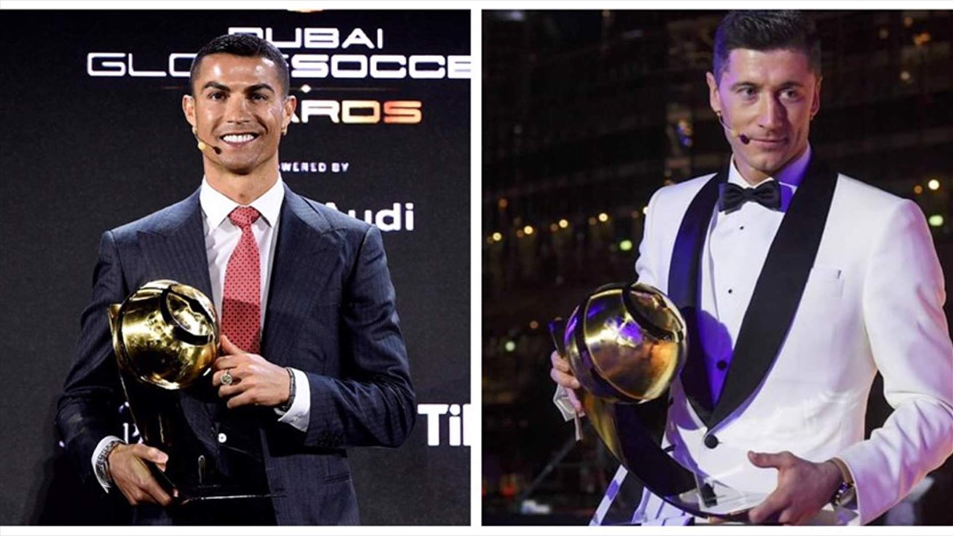 كريستيانو رونالدو لاعب القرن ... وروبرت ليفاندوفسكي الأفضل في العالم
