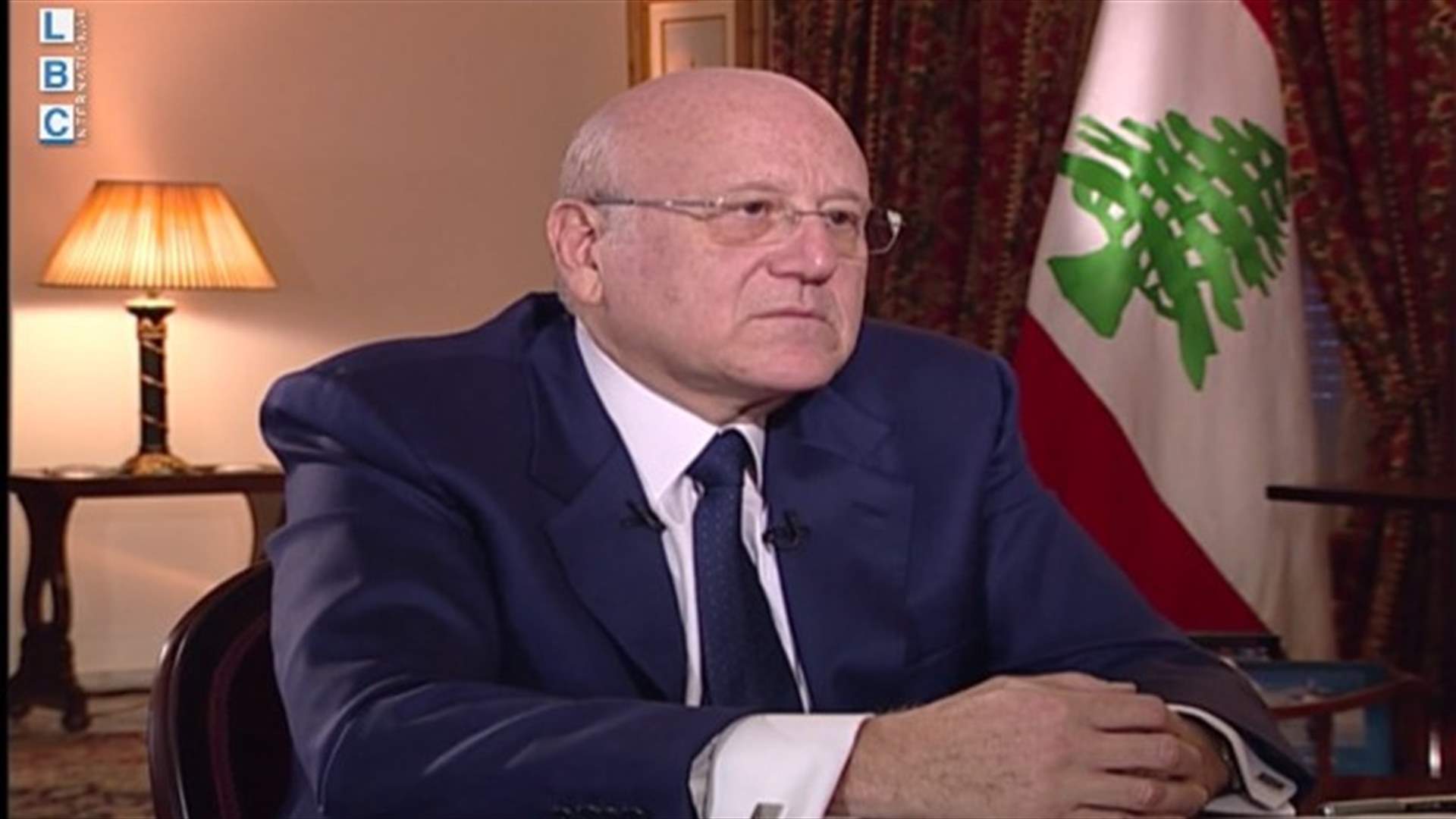 ميقاتي للـLBCI: عون والحريري يفتقدان للحس الوطني والمبادرة الفرنسية ممكن ان تُجَمَّد ولكن لن تسقط