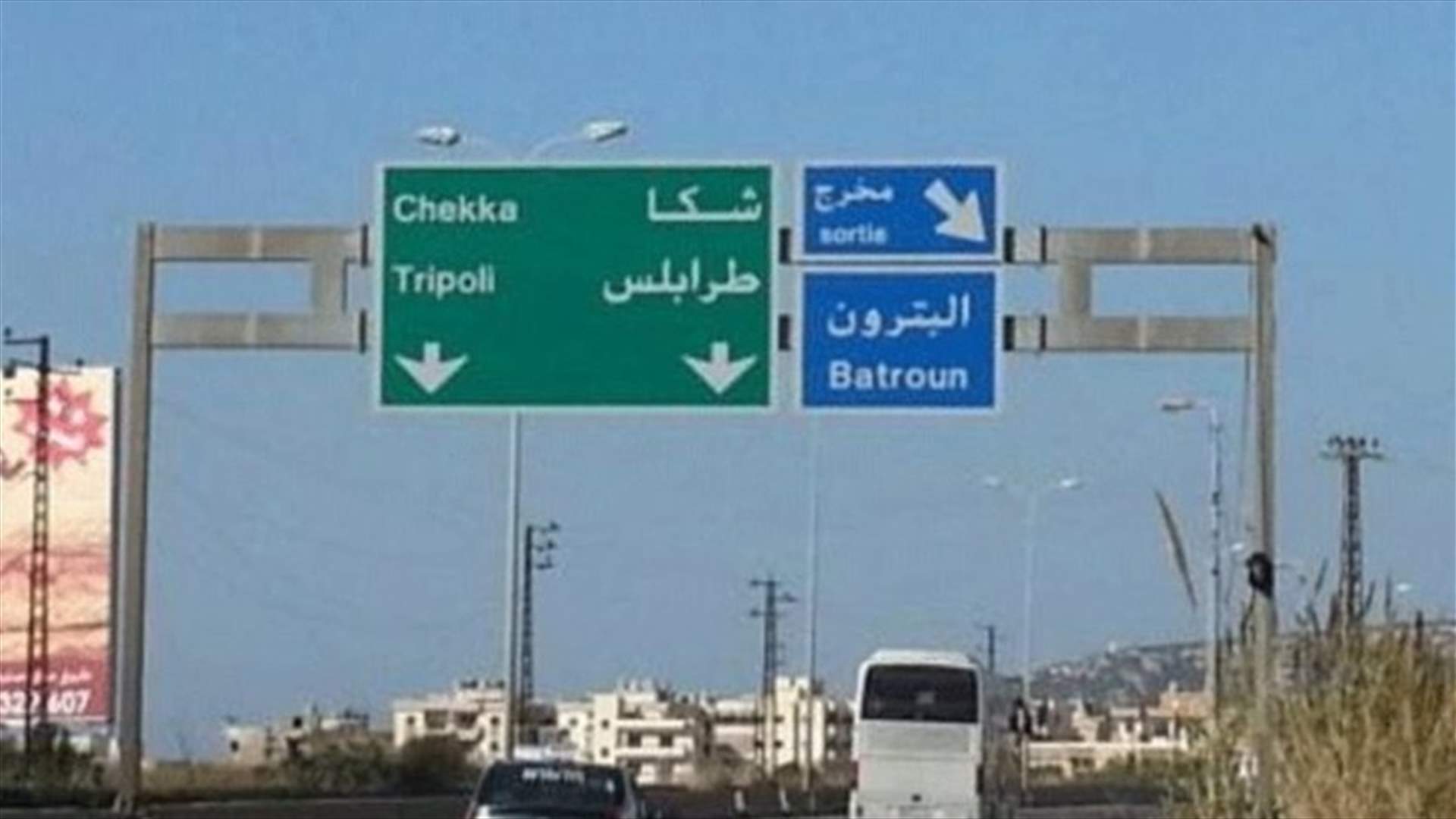 خلال اجتيازهما الاوتوستراد... وفاة سوري وشقيقته دهسا في شكا