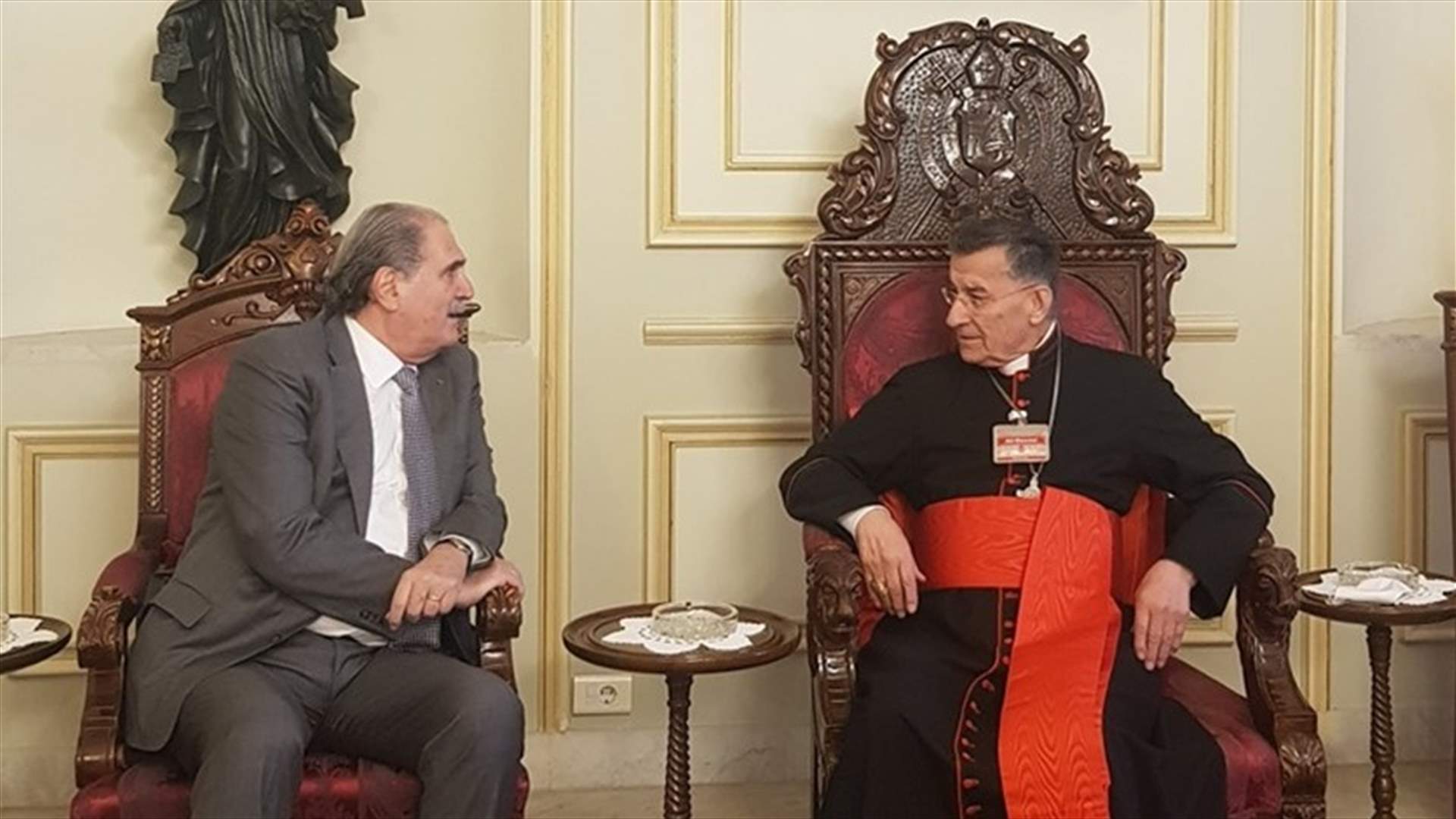 لقاء بين الراعي وجريصاتي...وهذا ما قاله عن تشكيل الحكومة