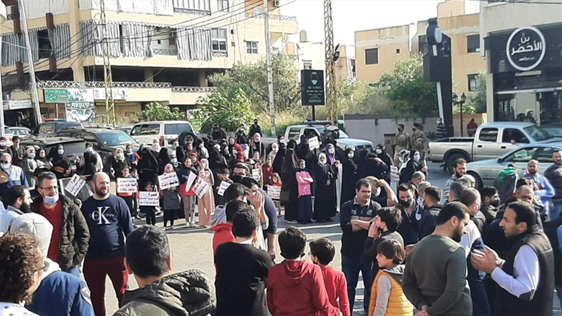 اعتصام ومسيرة لاهالي موقوفي أحداث عبرا للمطالبة باطلاق الاسير