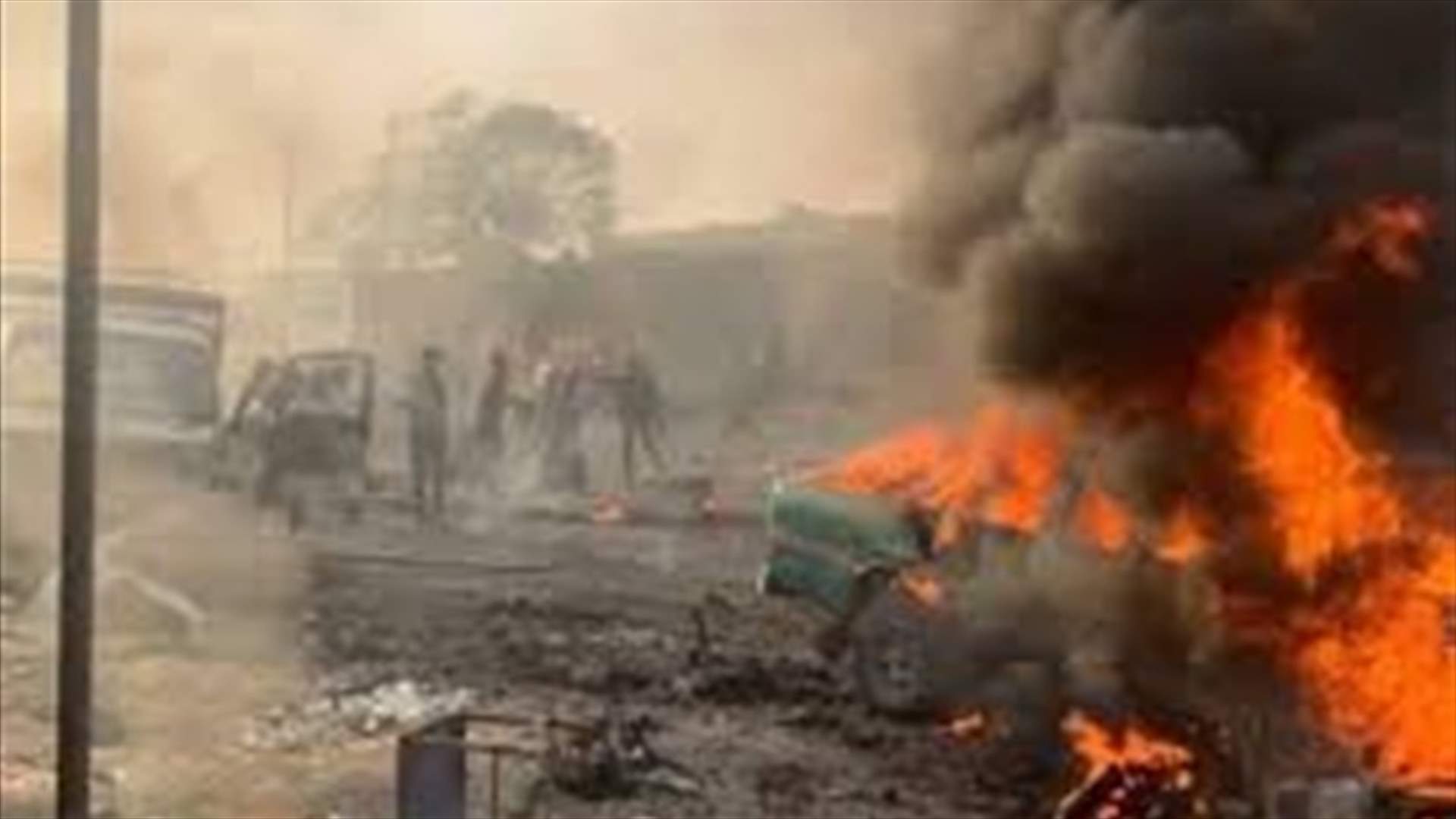 انفجار سيارة ملغومة في سوق للخضروات بشمال سوريا