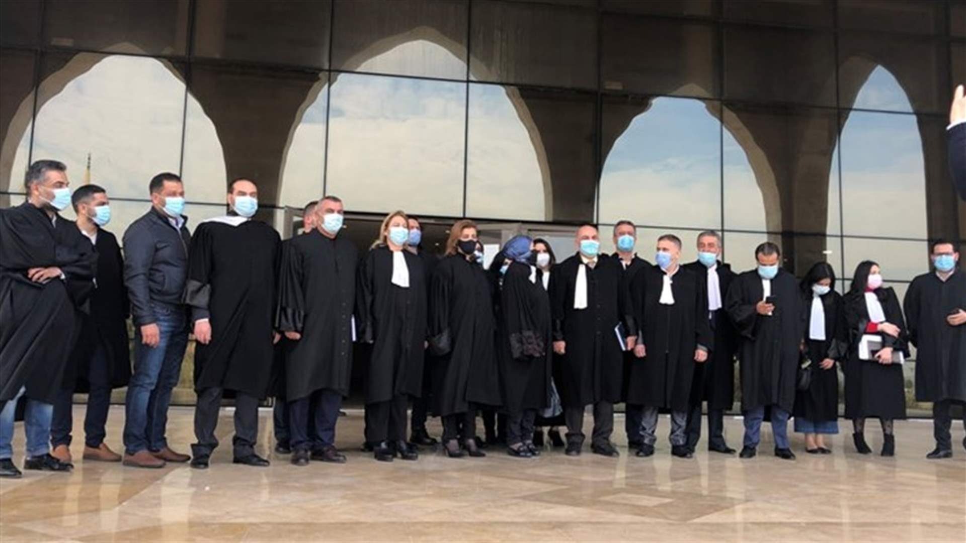 محامو الجنوب يواصلون إضرابهم لليوم الثاني على التوالي ... ووقفة أمام قصر العدل في صيدا