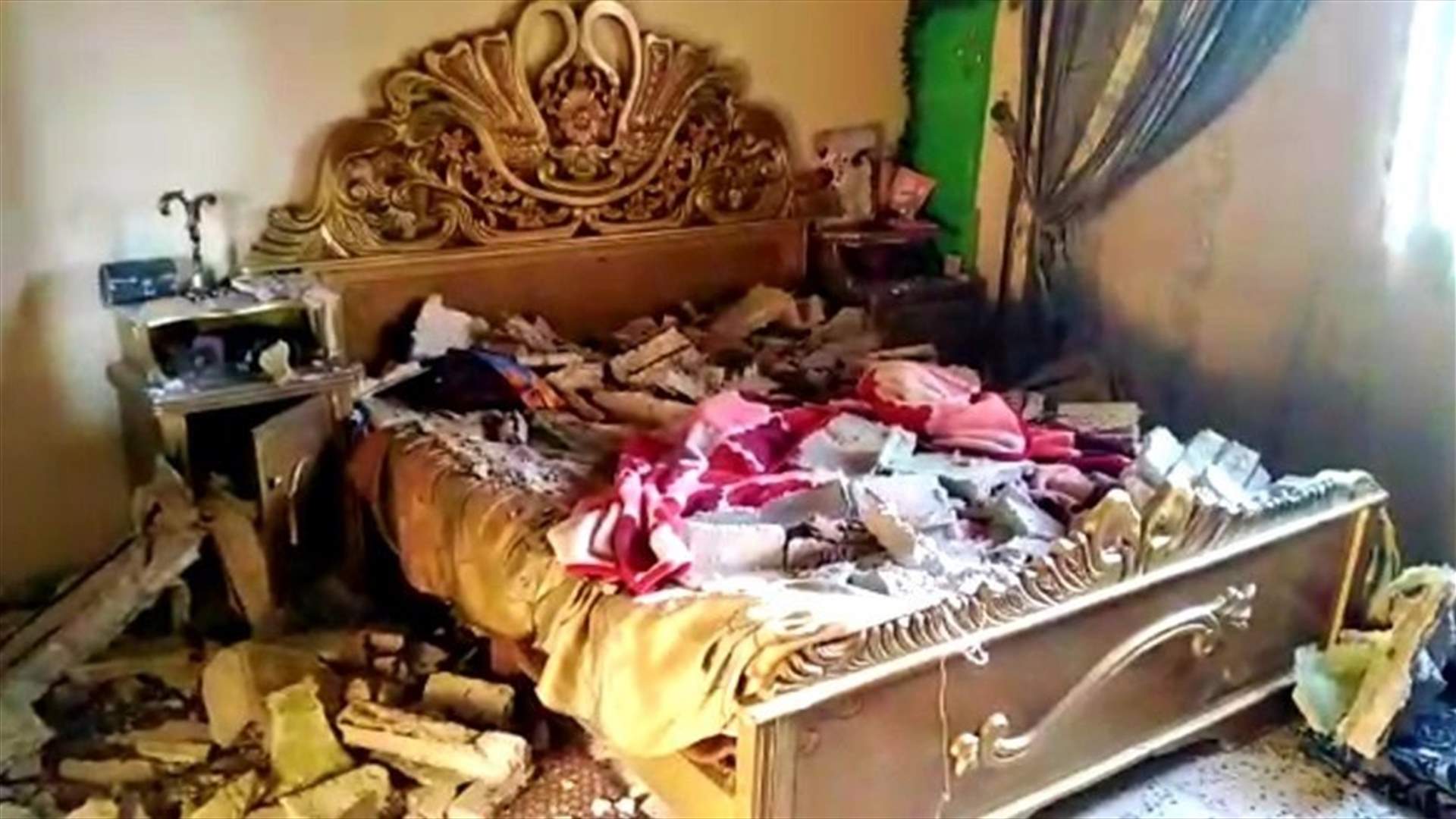 Four sisters injured in a roof collapse in Akkar