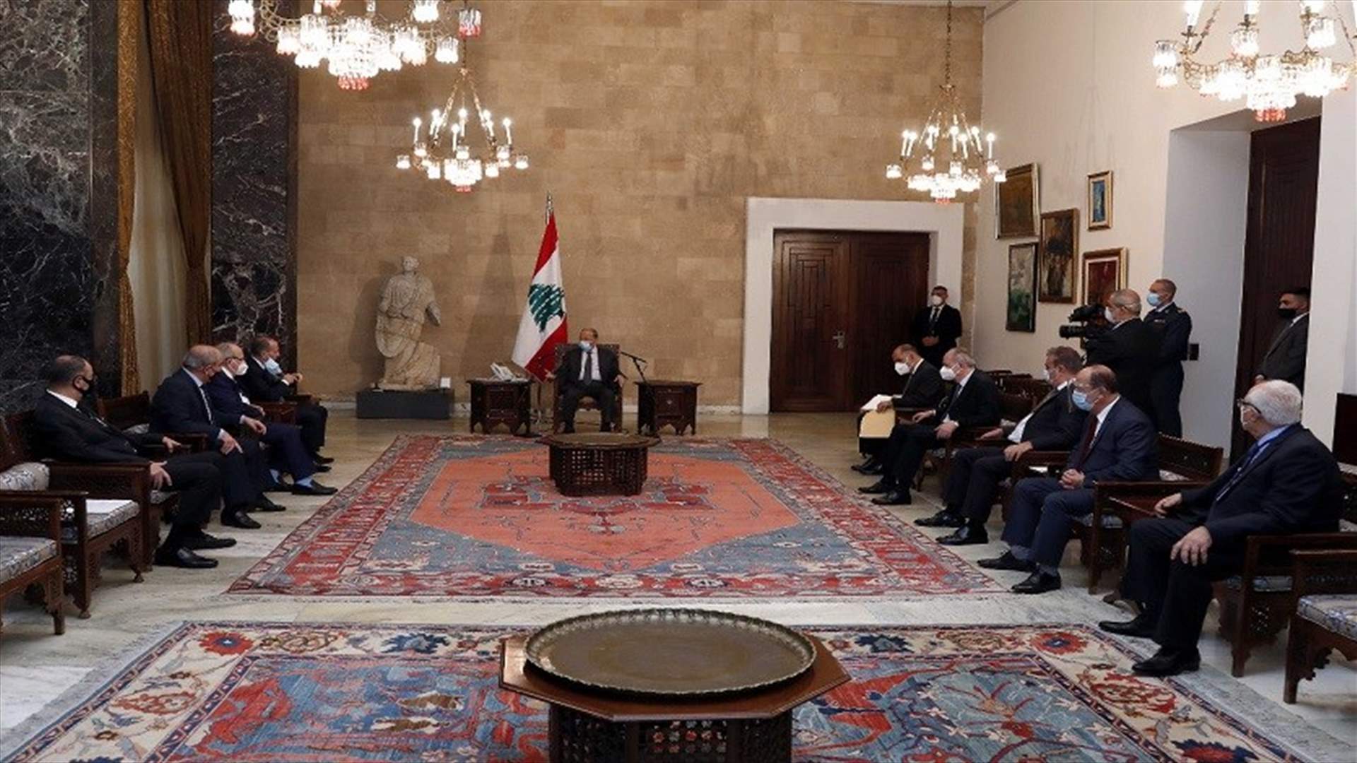 عون خلال لقائه رئيس المجلس الدستوري: لمعالجة مسألة وجود ثغرات في النصوص التي تحدد صلاحيات الوزراء