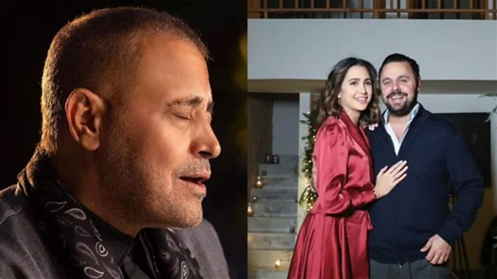 جورج وسوف يحتفل بخطوبة نجله حاتم (صور)