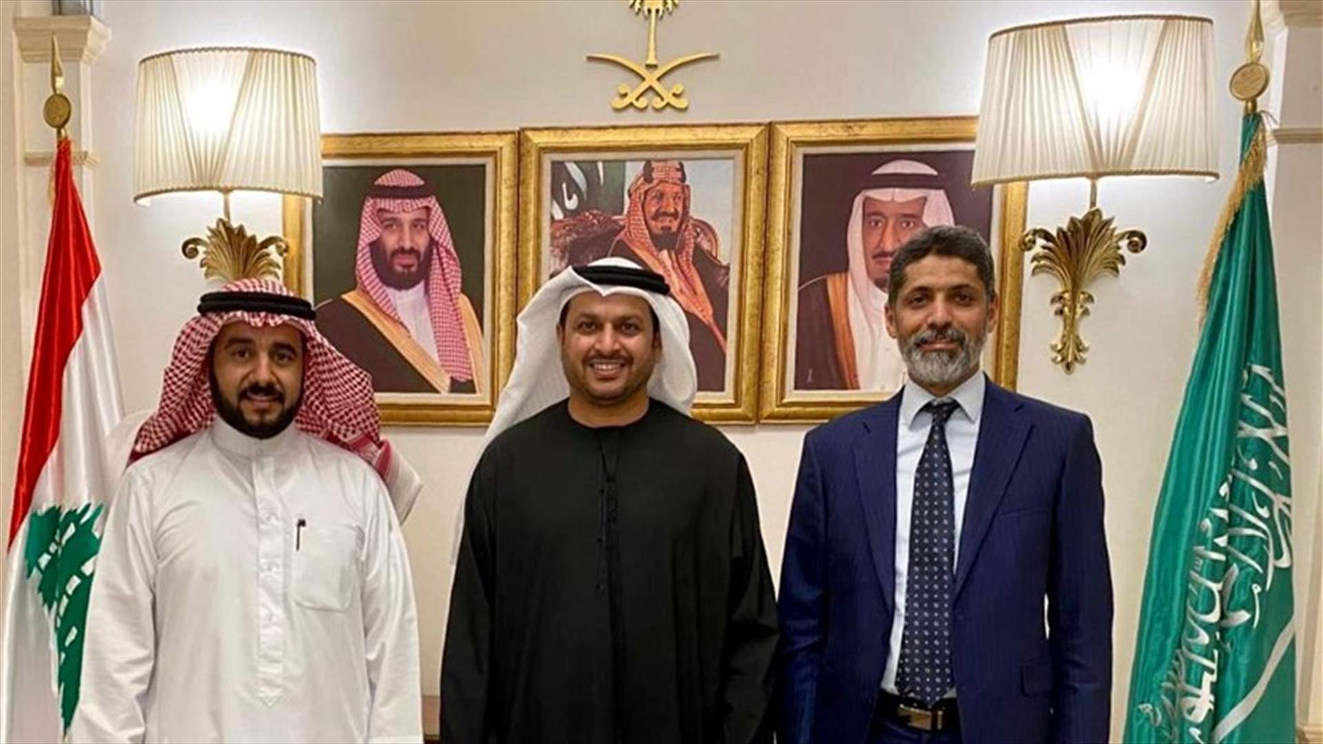 القائم بأعمال السفارة السعودية التقى الشامسي في زيارة وداعية