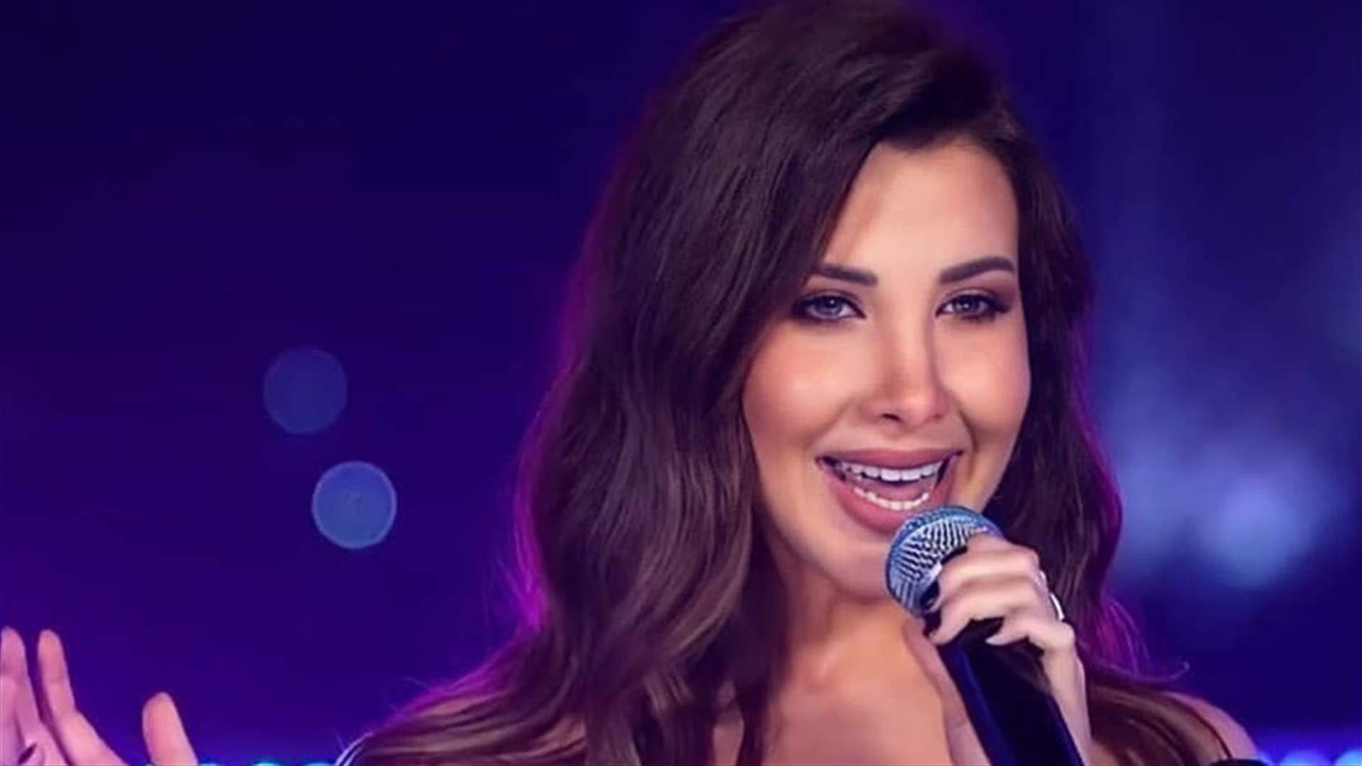 نانسي عجرم تستلم درع المليون &quot;لايك&quot;