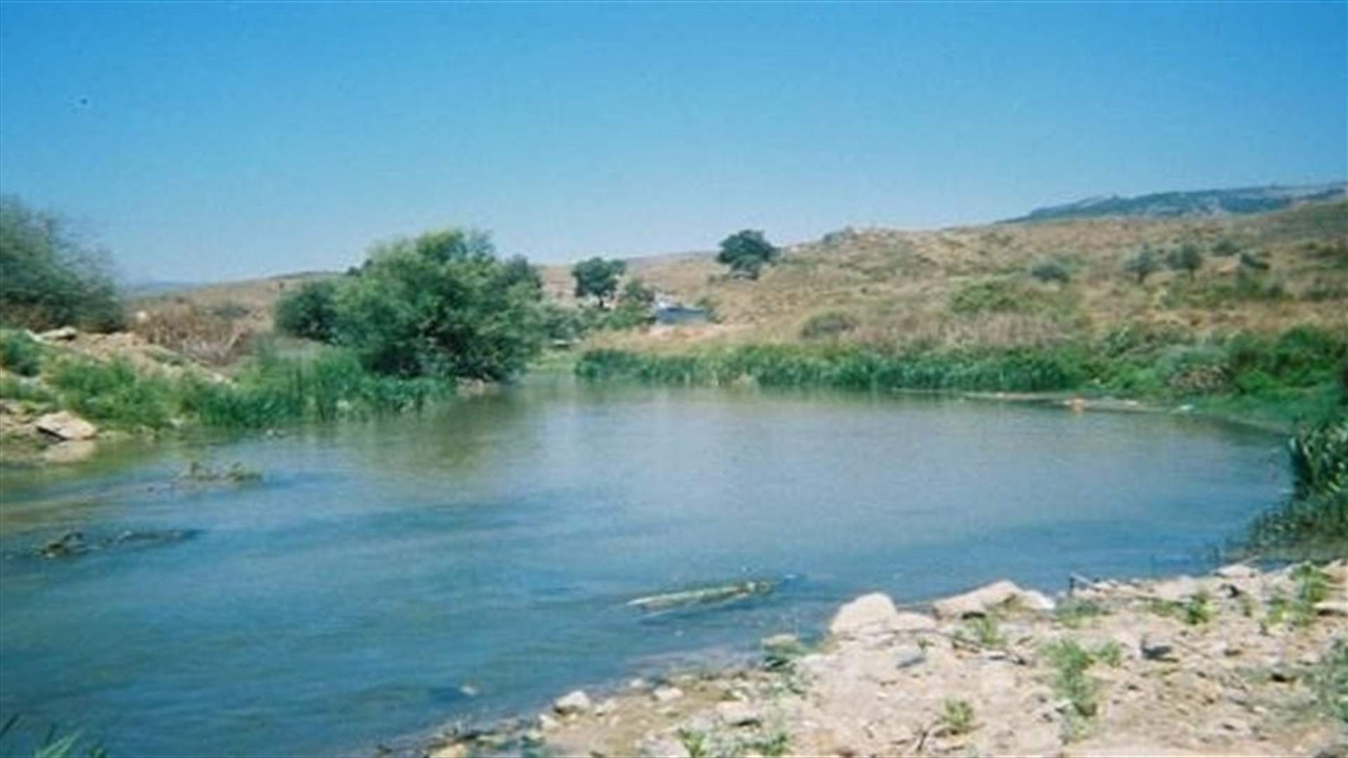 إرتفاع منسوب نهر الليطاني وكمية المتساقطات بسبب الأمطار الغزيرة