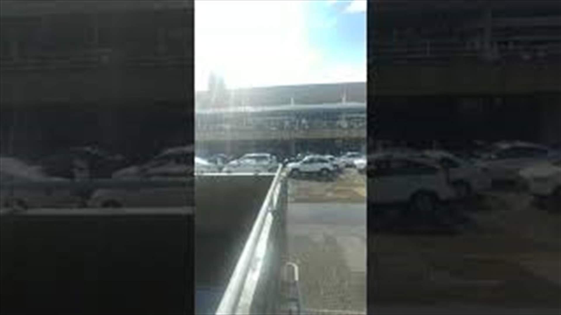 بلبلة أمام المطار بسبب سائقي السيارات العمومية في تاكسي المطار... هذا ما حصل (فيديو)