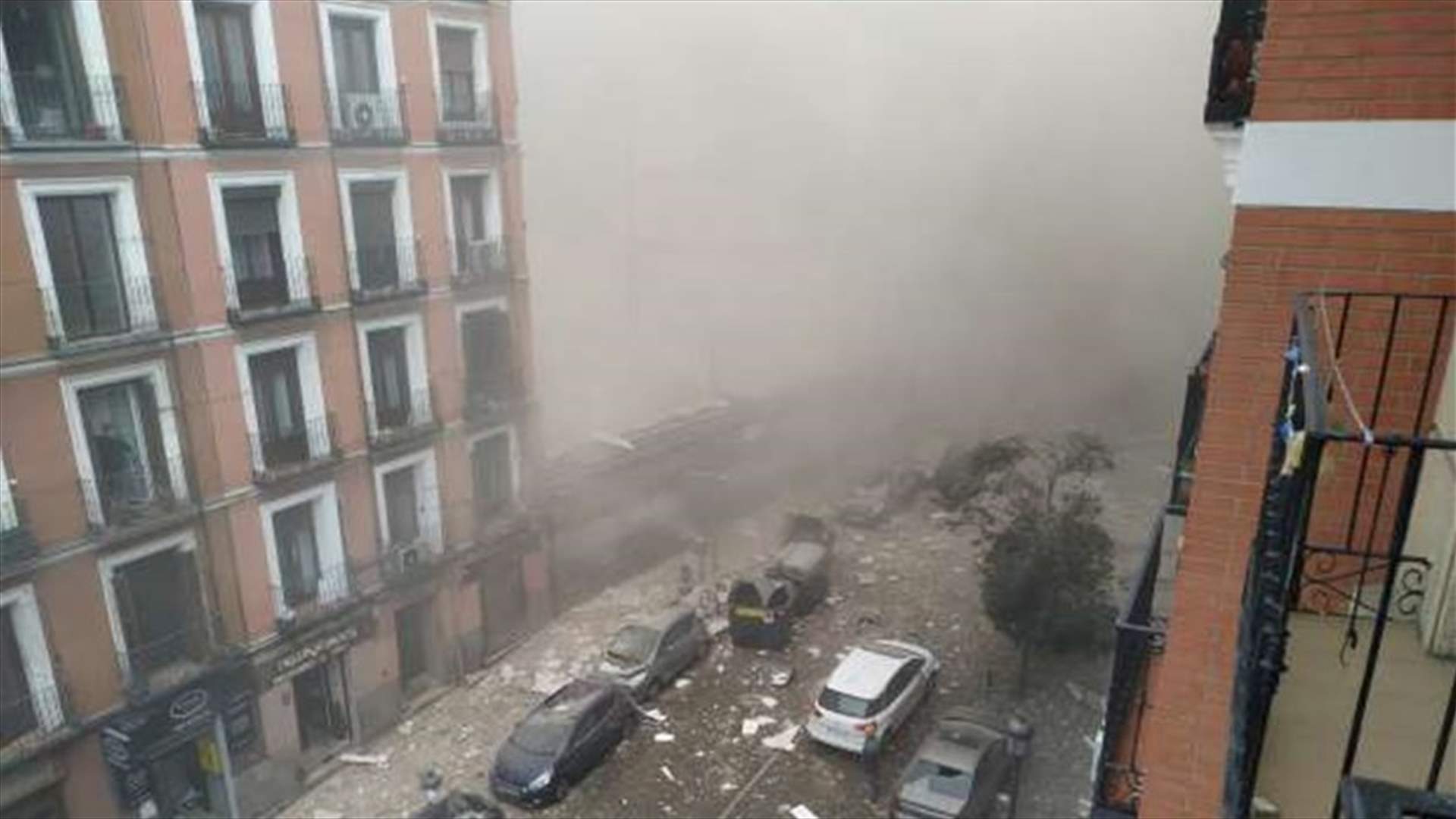 ارتفاع محصلة ضحايا الانفجار جراء تسرب غاز في مدريد إلى أربعة قتلى