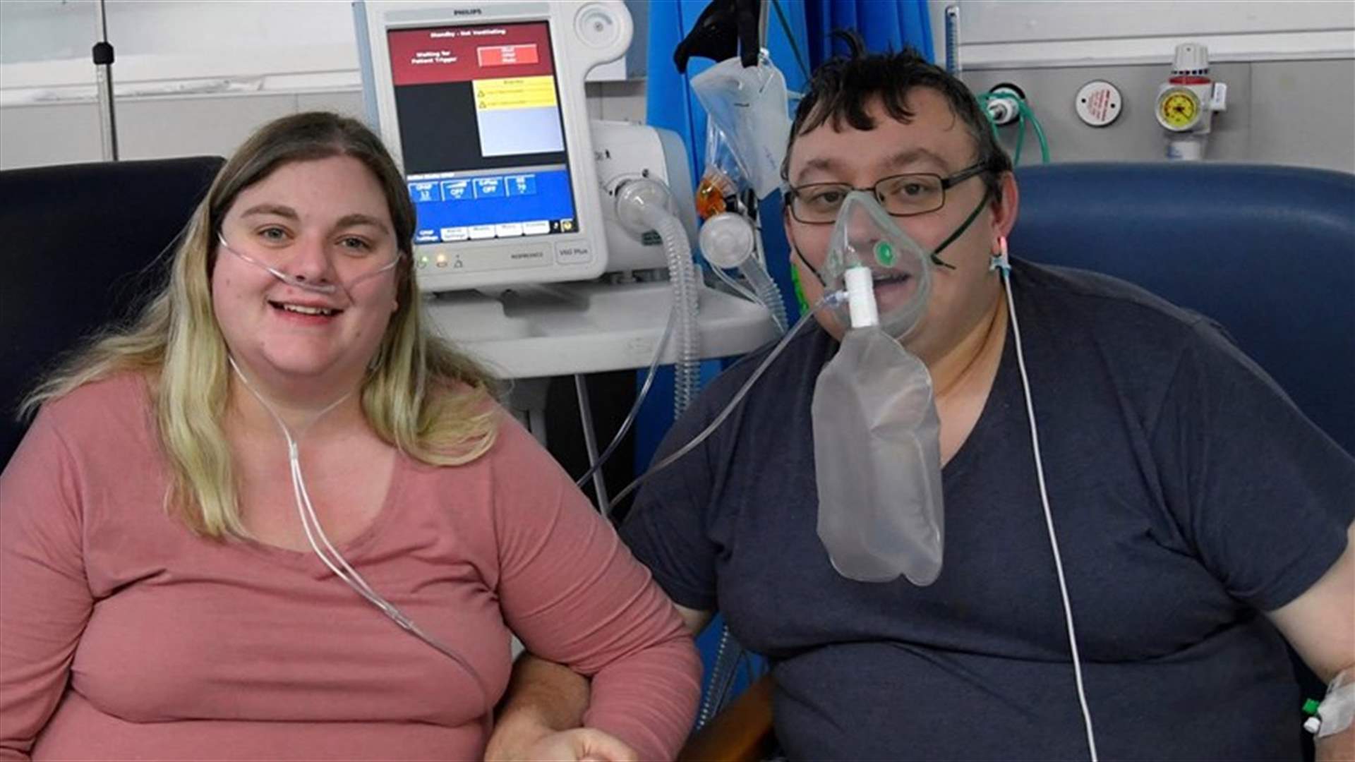 "This might be your only chance" - couple married on UK COVID ward