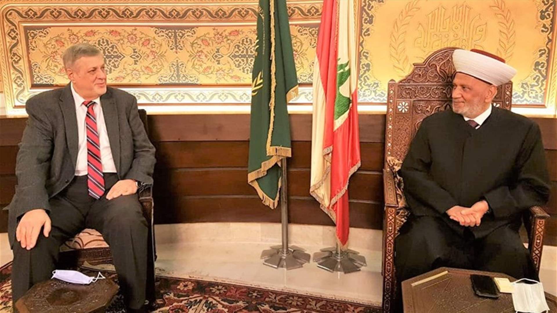 دريان بحث مع كوبيتش في الشؤون العامة