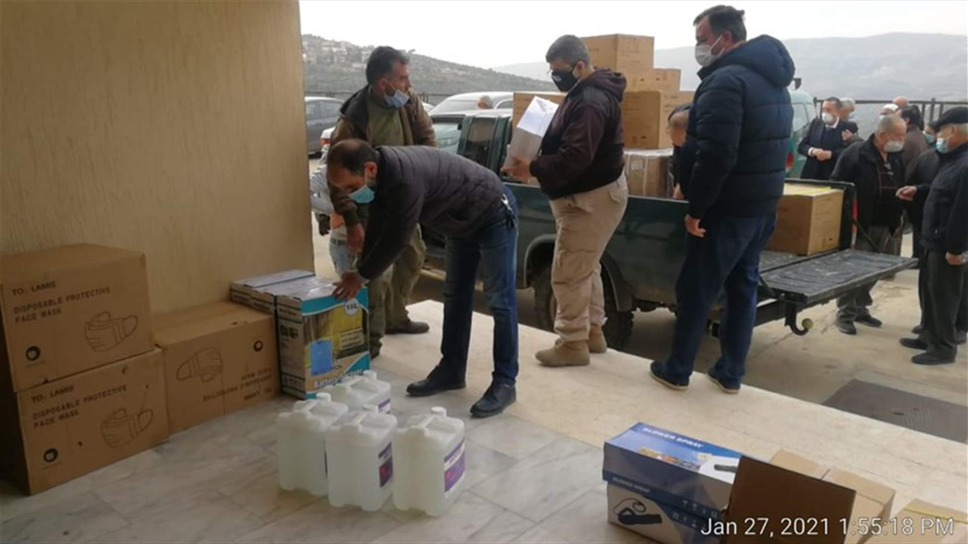 هبة طبية لبلدية الكفير واتحاد بلديات الحاصباني... كيف ستوزع؟