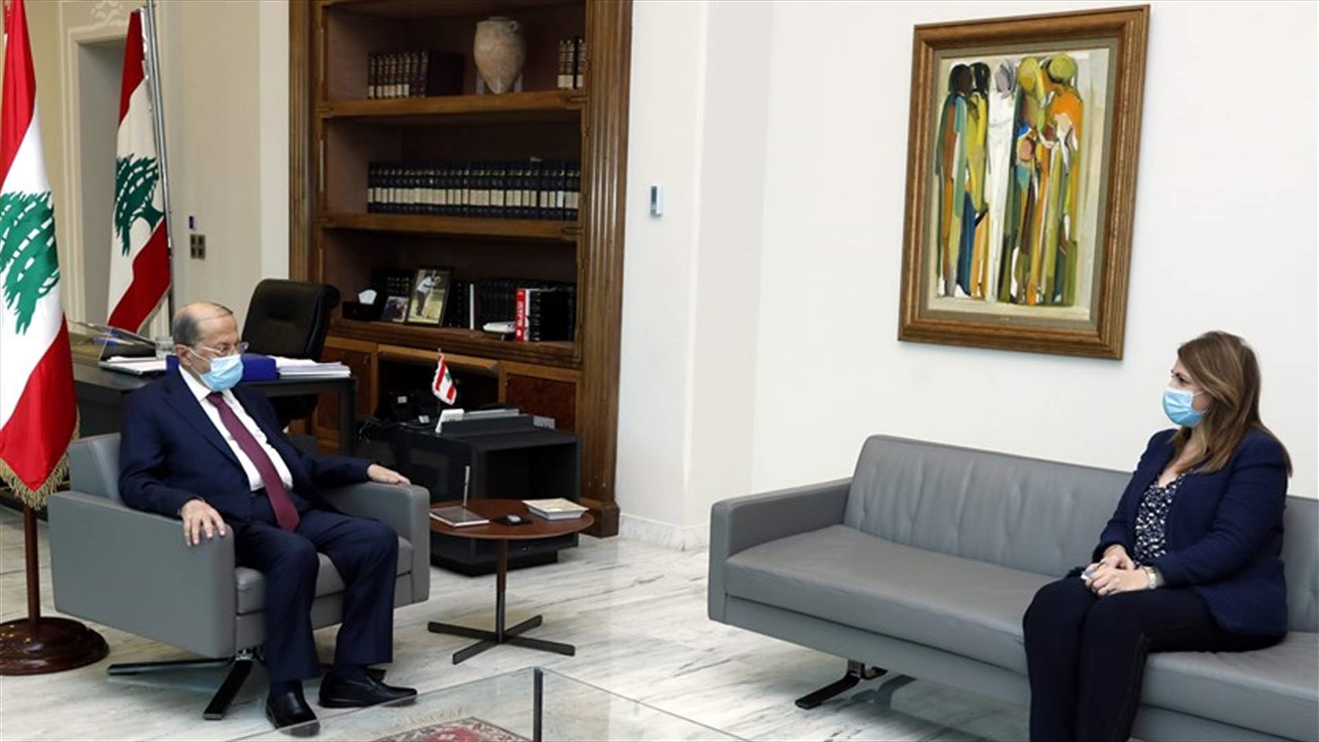 عون استقبل نجم ... ماذا بحثا؟