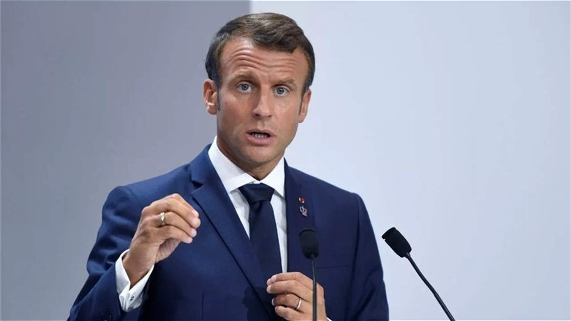 Macron: I will pay third visit to Lebanon