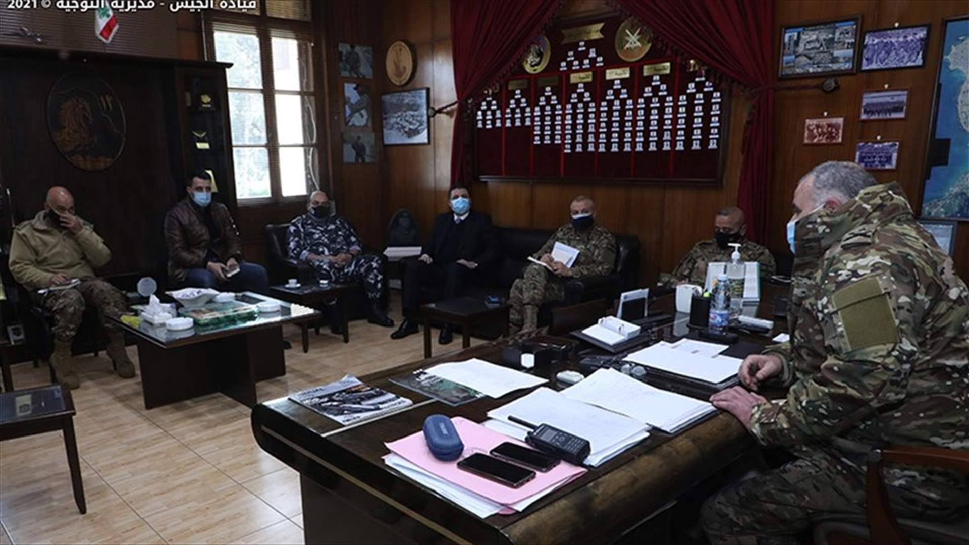 مدير العمليات في الجيش يترأس اجتماعا أمنيا في طرابلس