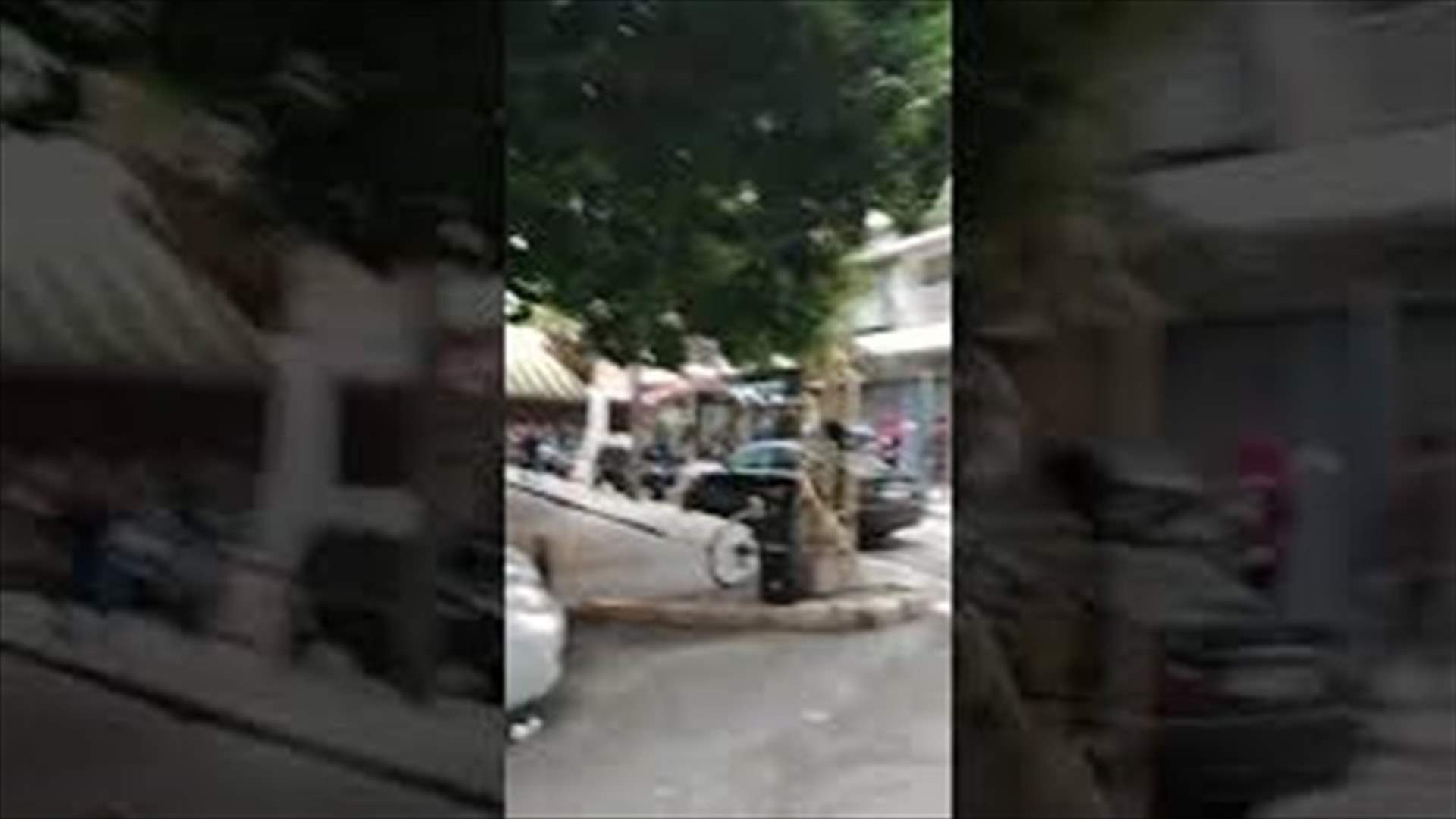 إشكال في الحمرا... تضارب وإطلاق نار (فيديو)