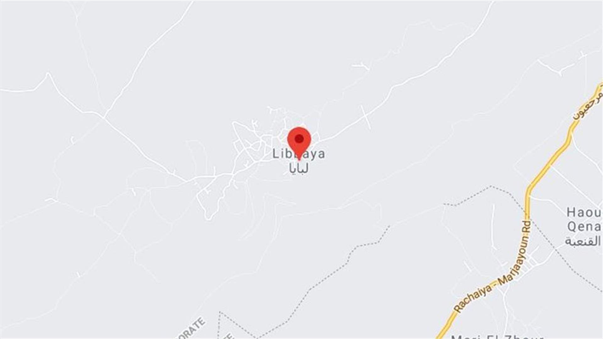 انفجار عبوة في بلدة لبايا في البقاع الغربي (صوَر)