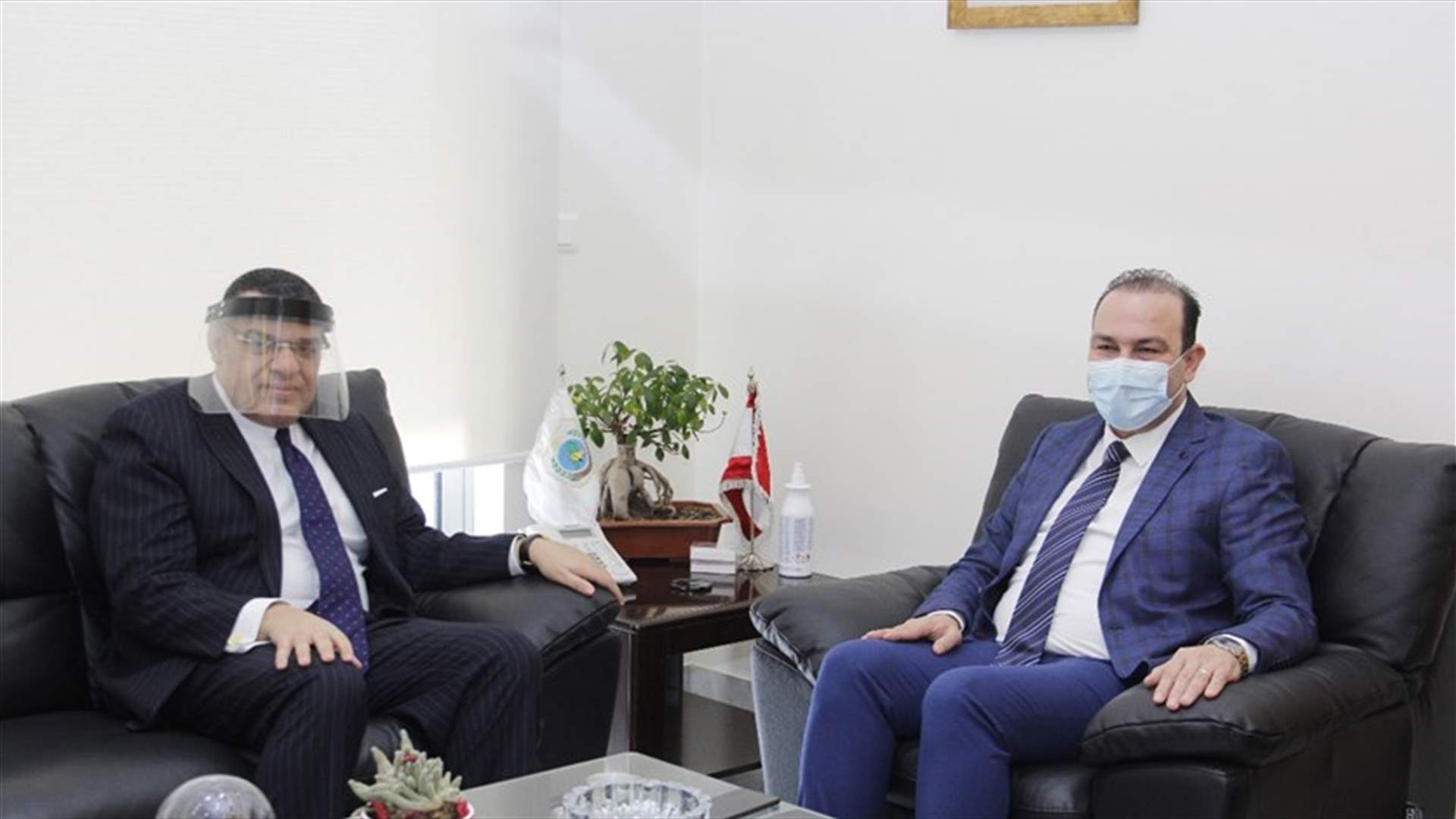مرتضى استقبل السفير المصري: التعاون المصري اللبناني استراتيجي لجهة الأمن الغذائي
