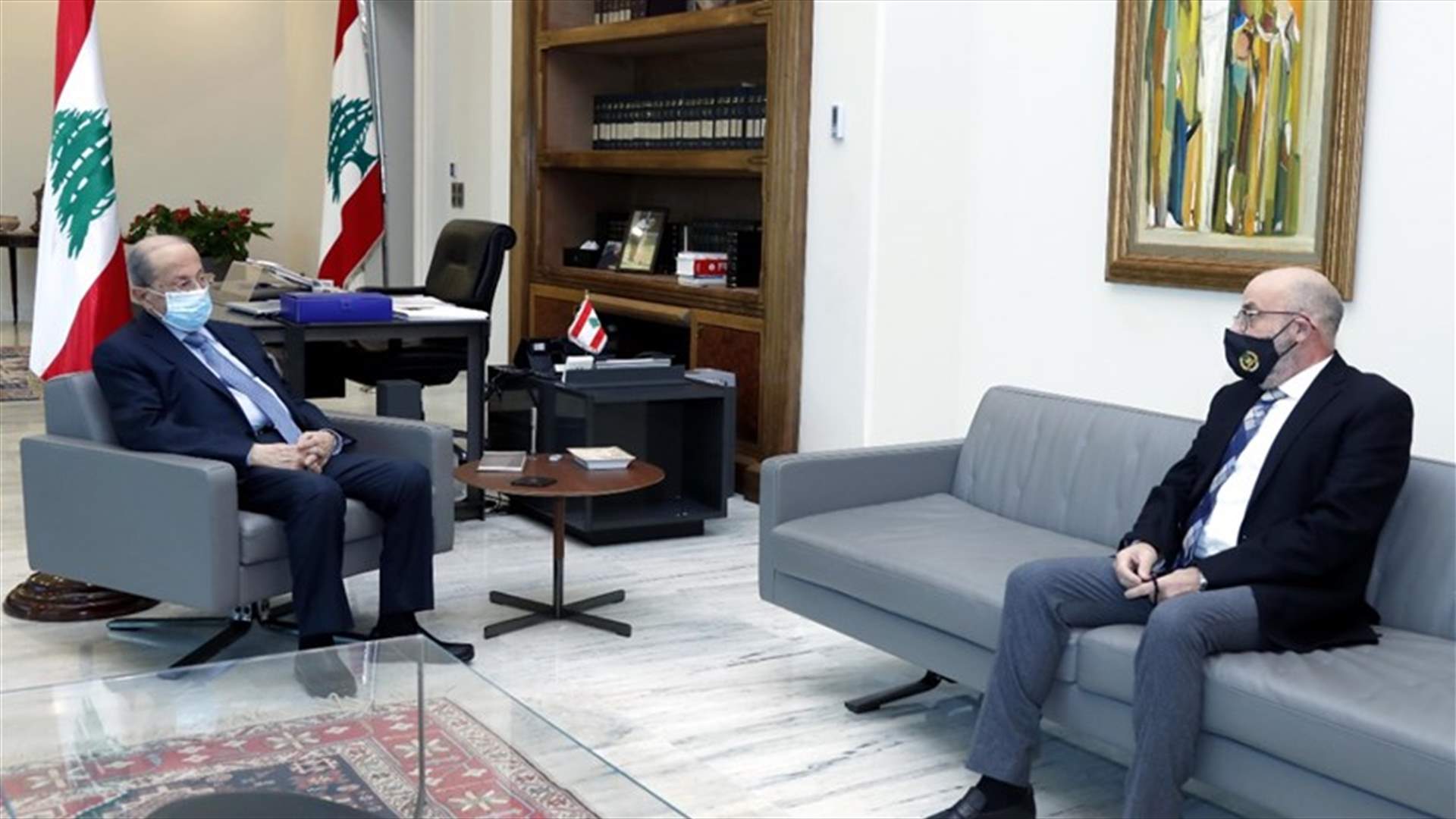 عون بحث مع يعقوب الصراف في حاجات منطقة عكار ...