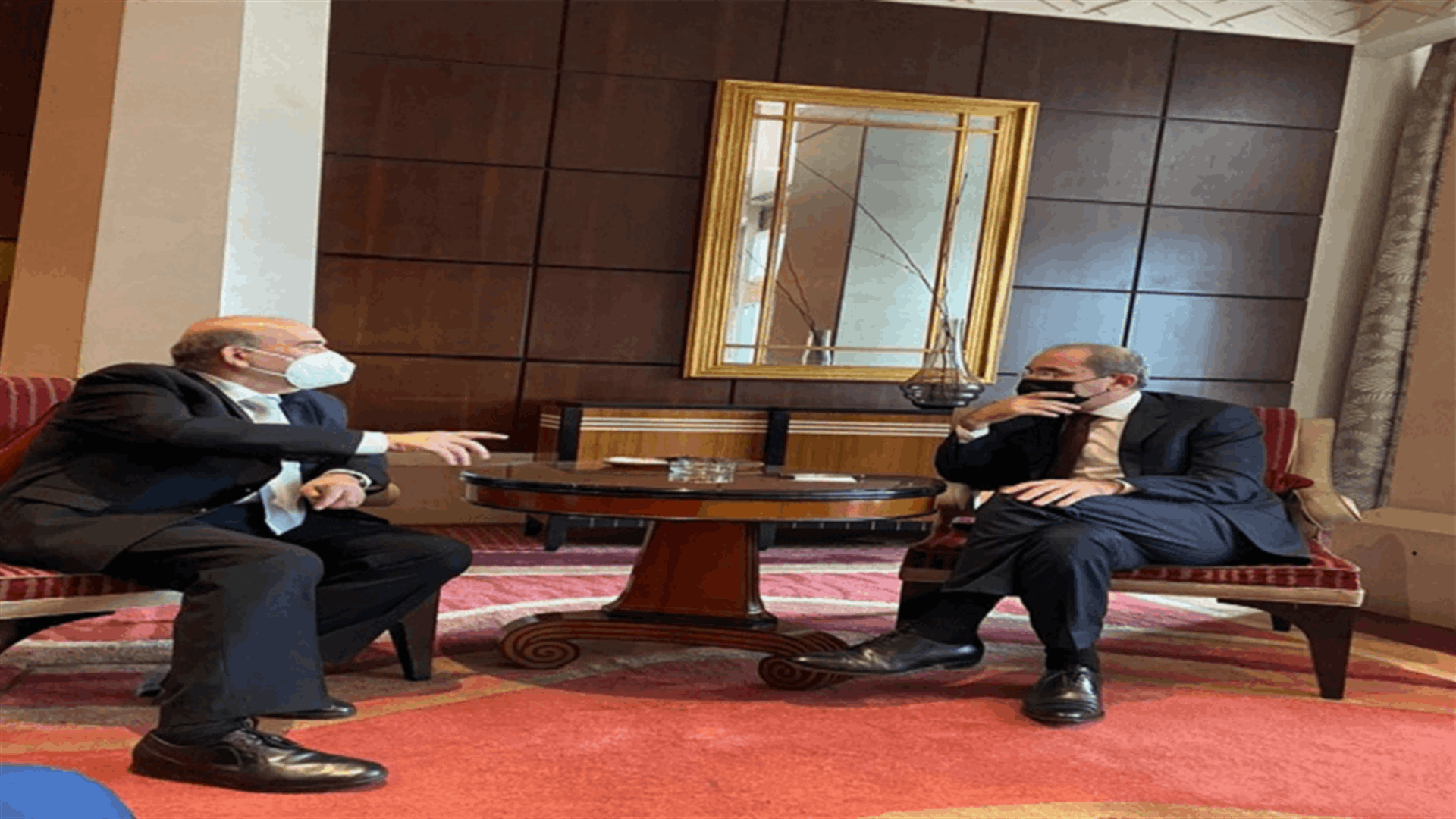 وزير الخارجية التقى نظيره الأردني... هذا ما جرى بحثه