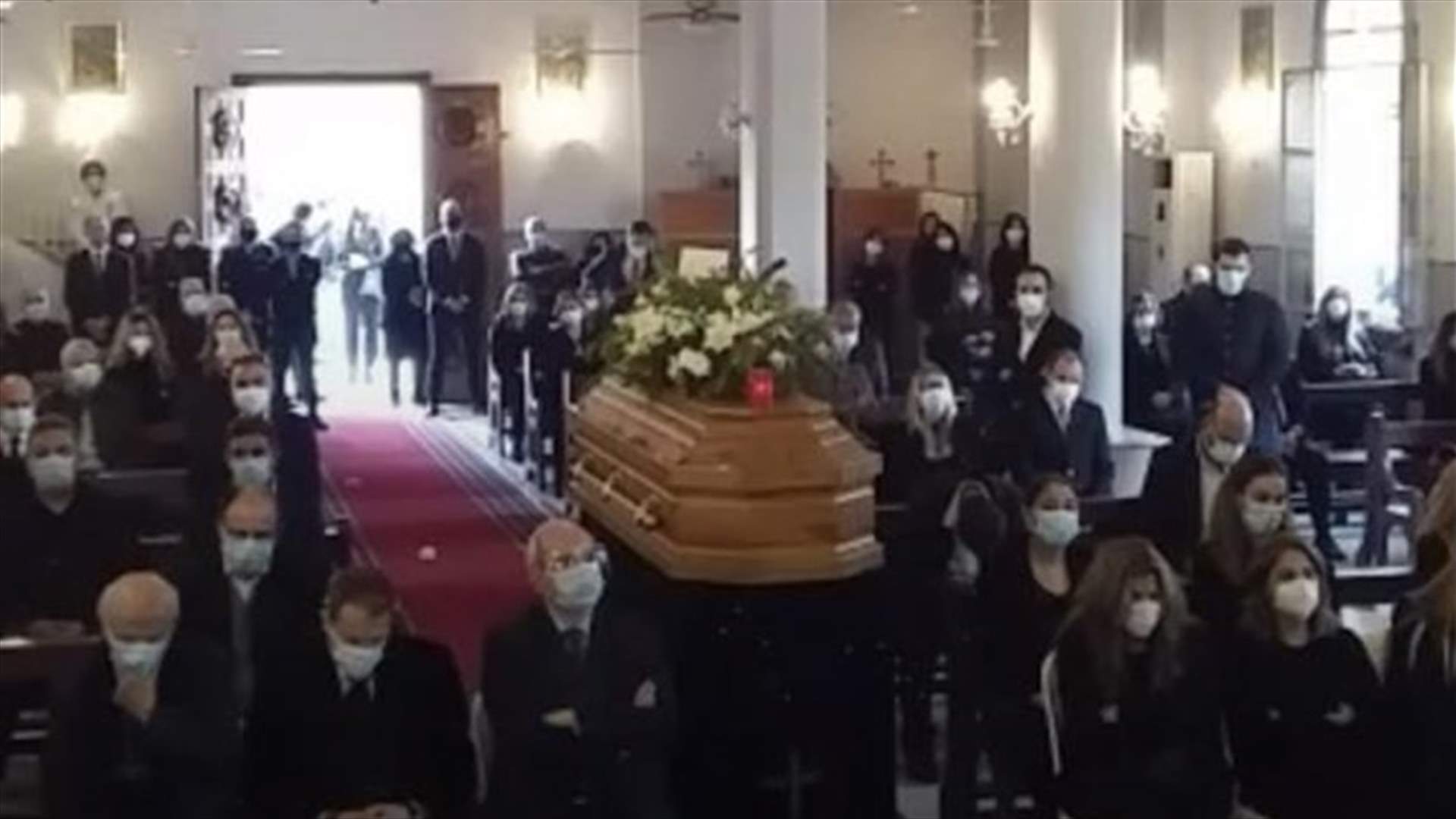 وداع جان عبيد في علما زغرتا... (فيديو)