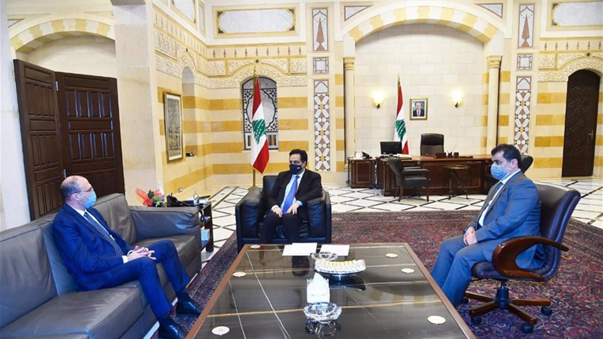 دياب التقى وزير الصحة... حسن: الدفعة الأولى من اللقاحات ستصل مساء يوم السبت المقبل