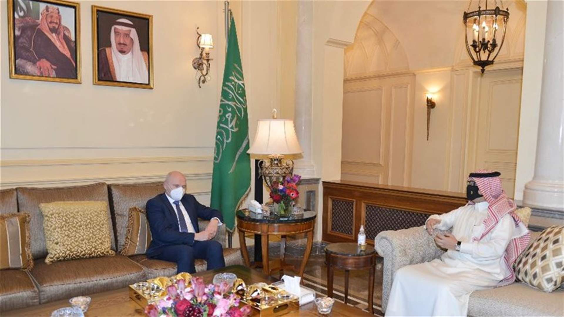 بخاري بحث في التطورات الإقليمية والدولية مع السفير الألماني