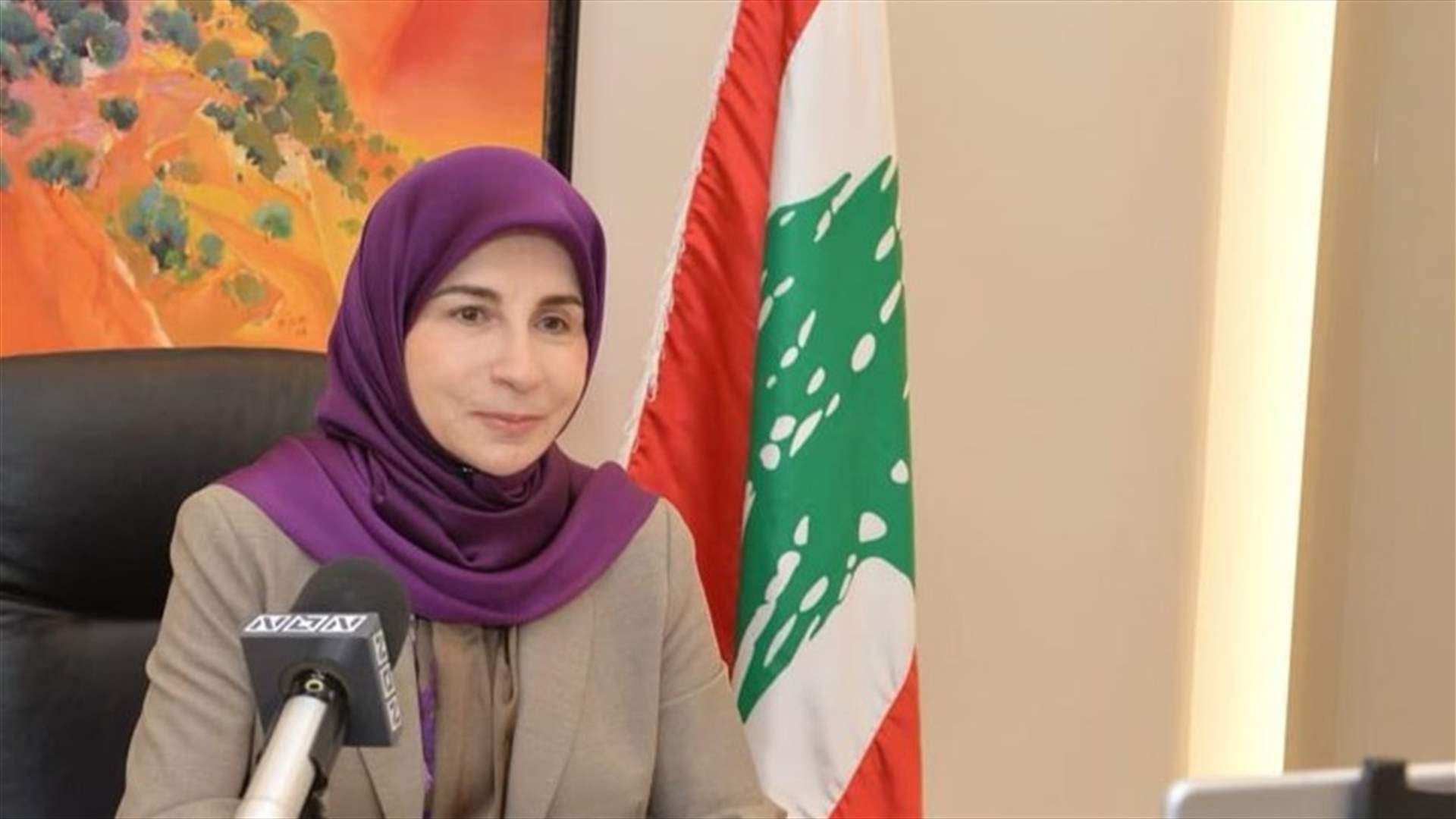 عز الدين أعلنت اطلاق جلسات استماع وتشاور في مجلس النواب عن آثار كوفيد19 على اوضاع النساء