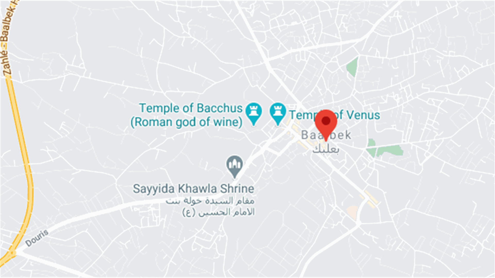 مداهمة احد المنازل في بعلبك وضبط كمية متنوعة من الاسلحة