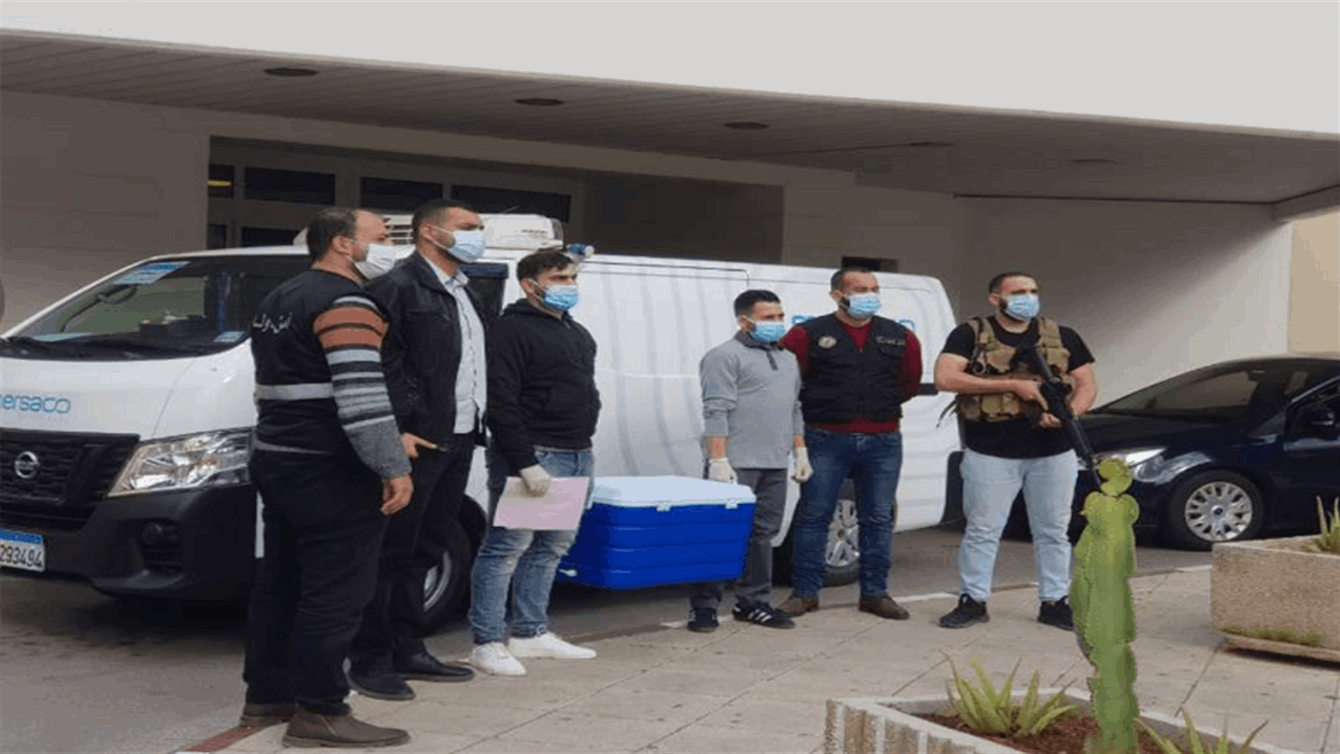 وصول دفعة لقاحات إلى مستشفى صيدا الحكومي