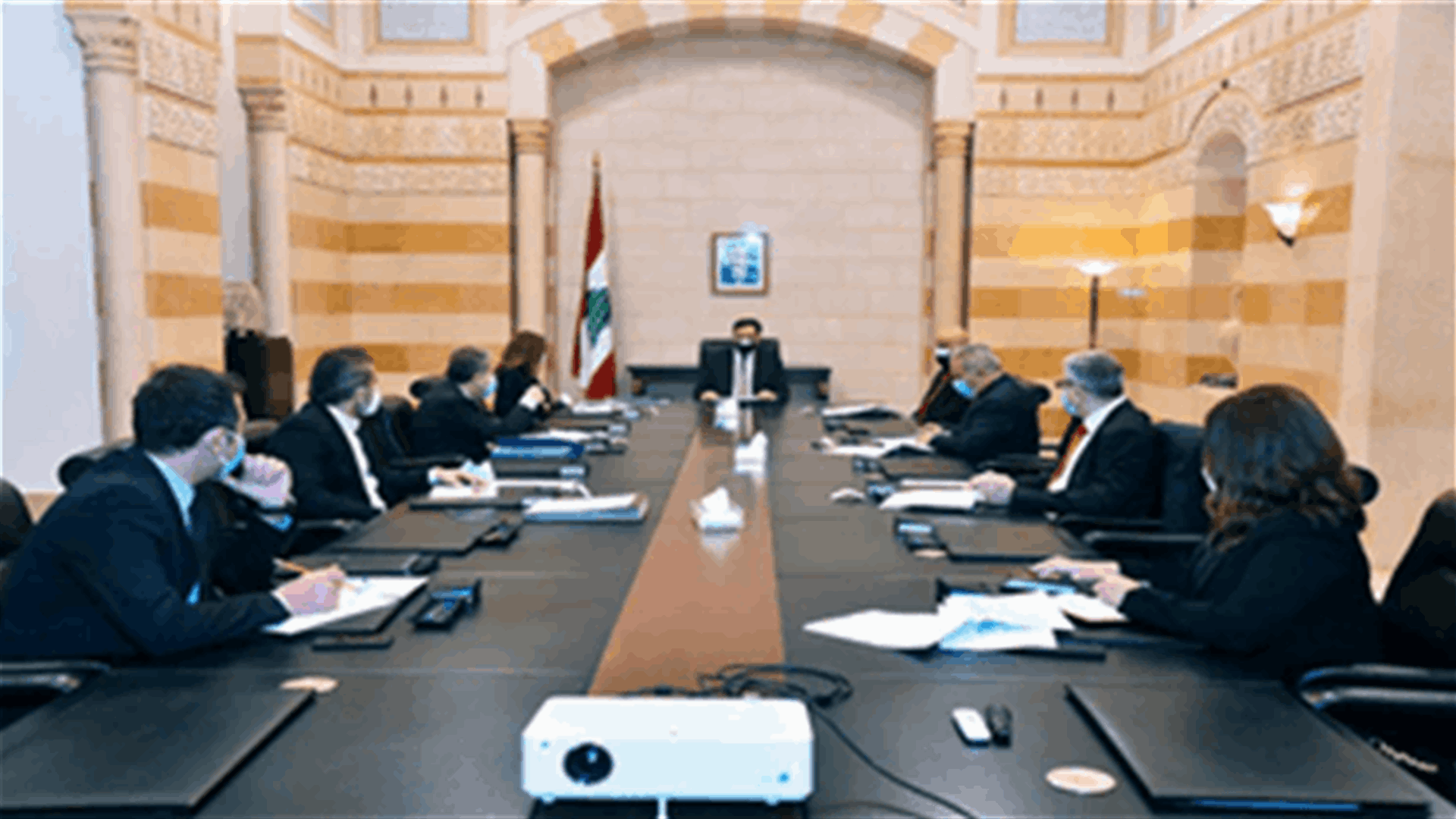 Diab chairs meeting on World Bank projects in Lebanon