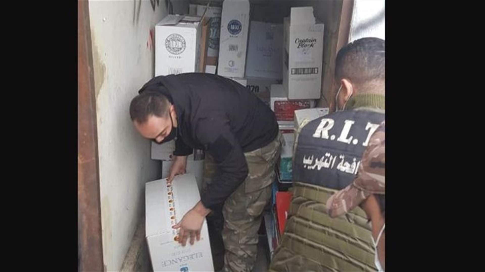 الريجي: ضبط كميات مهربة من التبغ والمعسل في عكار