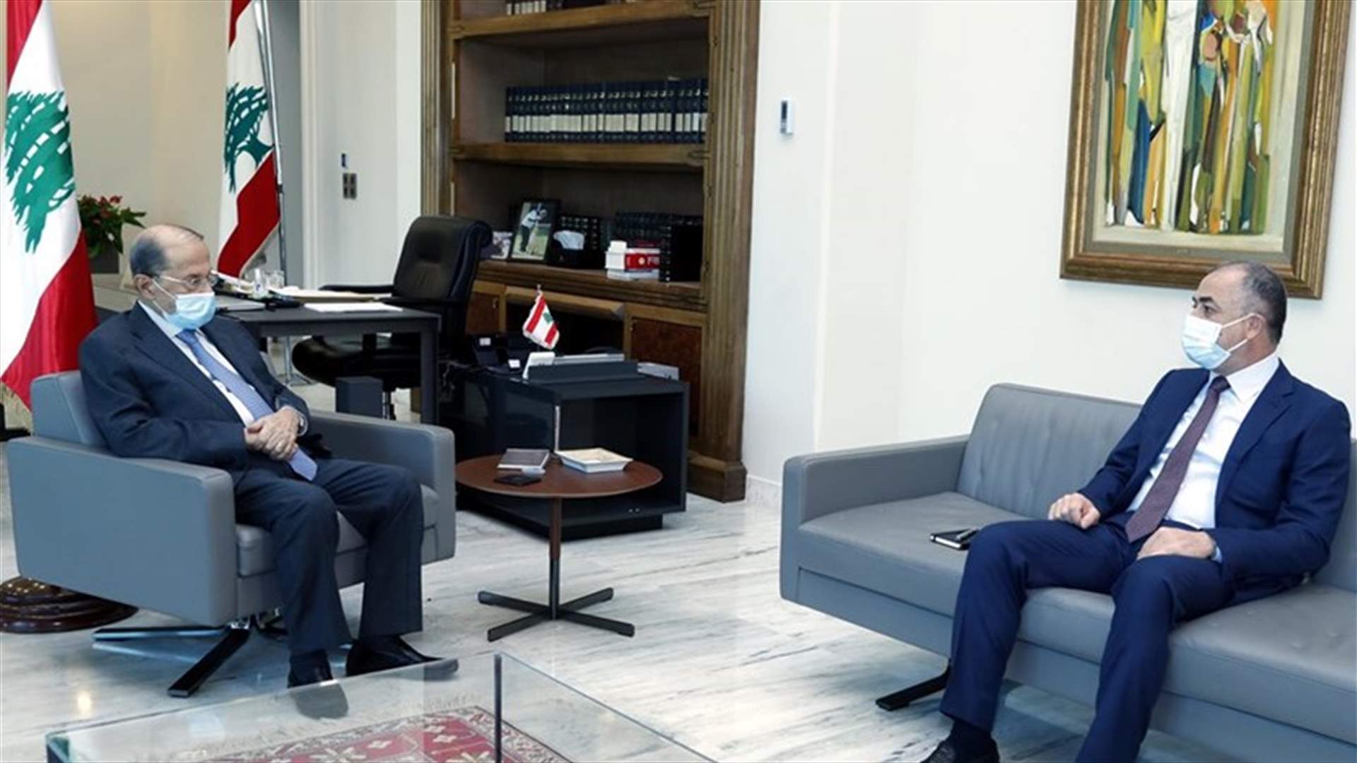 بو صعب من بعبدا: تمنيت على عون المضي في التدقيق المالي الجنائي حتى النهاية