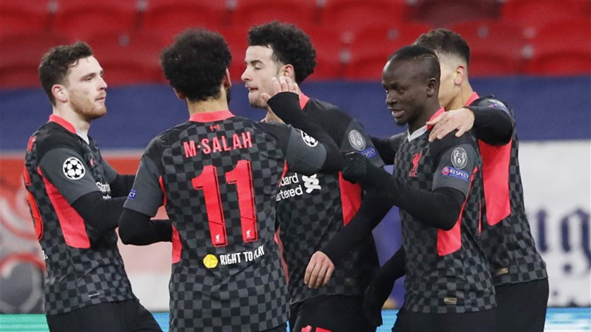 ليفربول يفوز على لايبزيغ وينهي مسلسل هزائمه