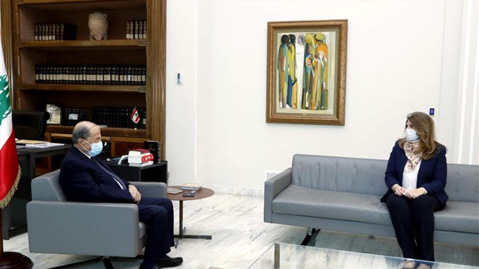 عون التقى نجم.. وتأكيد على ضرورة الإسراع في التدقيق الجنائي