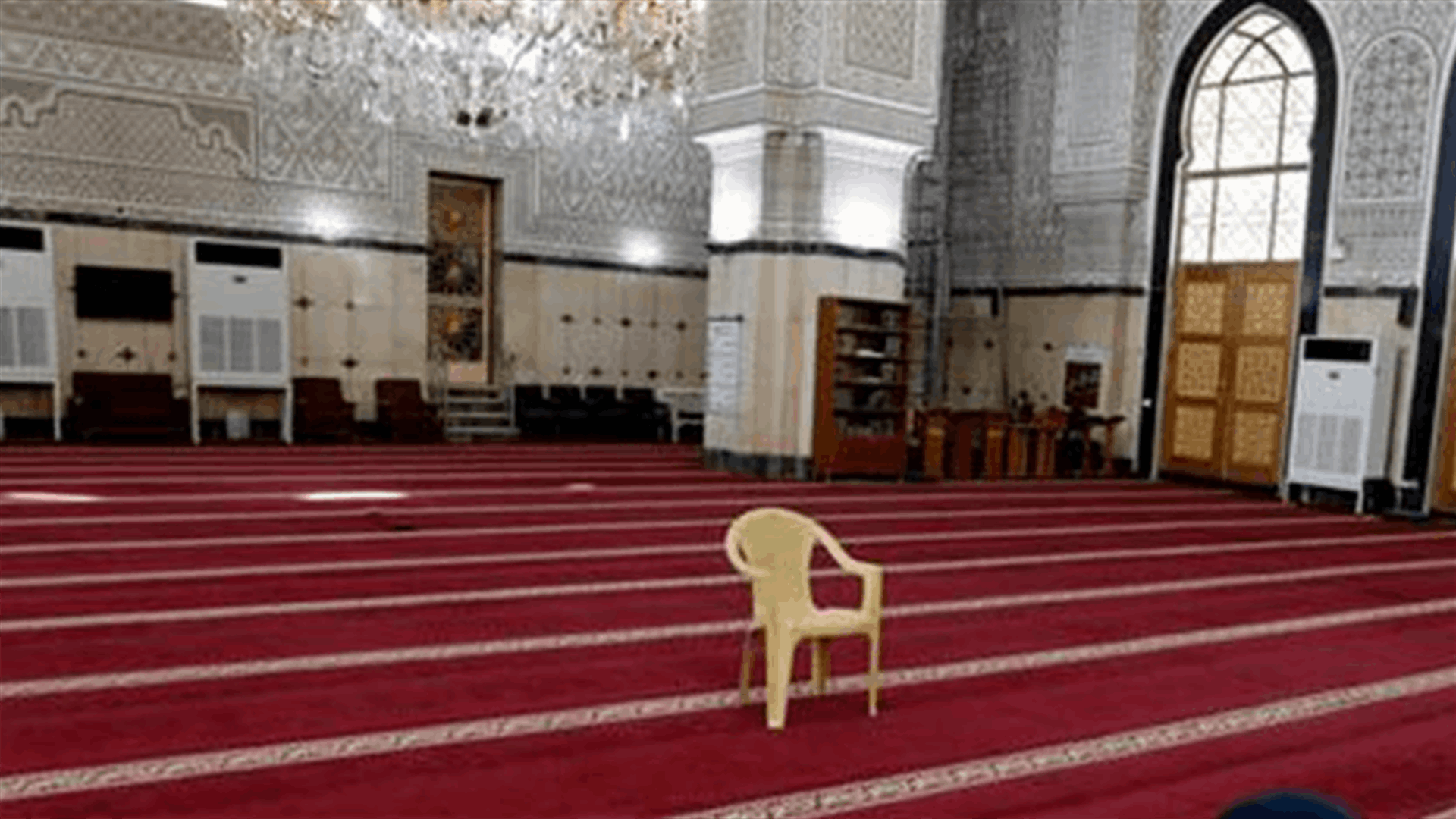 دائرة أوقاف بعلبك الهرمل: السماح بفتح المساجد لصلاة الجمعة فقط