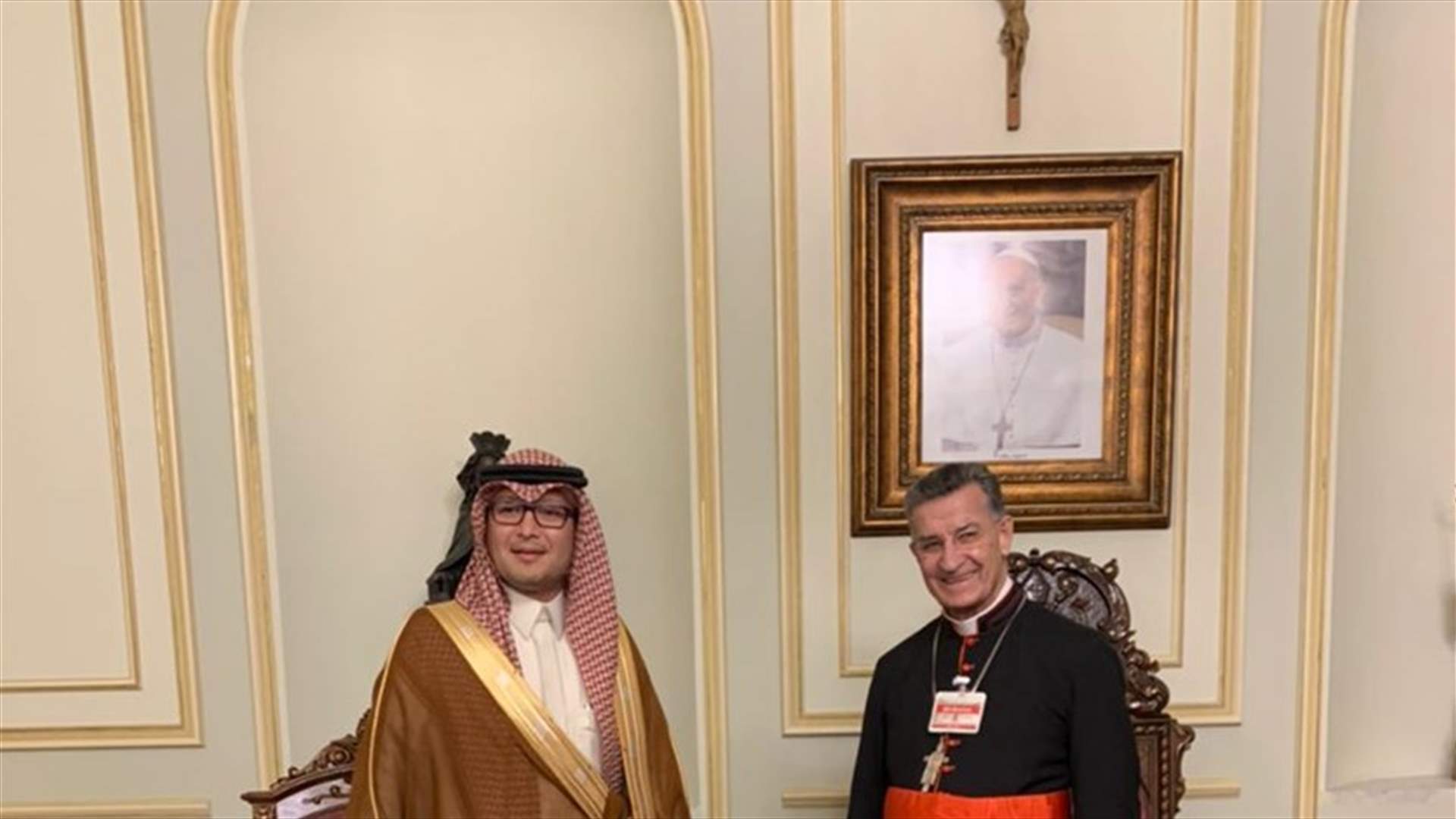 الراعي التقى السفير السعودي ... البخاري: اتفاق الطائف مؤتمن على الوحدة الوطنية والسلم الأهلي