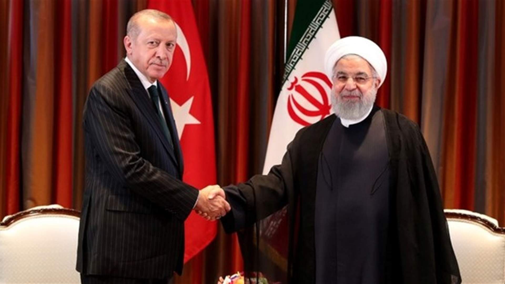 أردوغان يبلغ روحاني بأنه يرى فرصة بين طهران وواشنطن بشأن رفع العقوبات